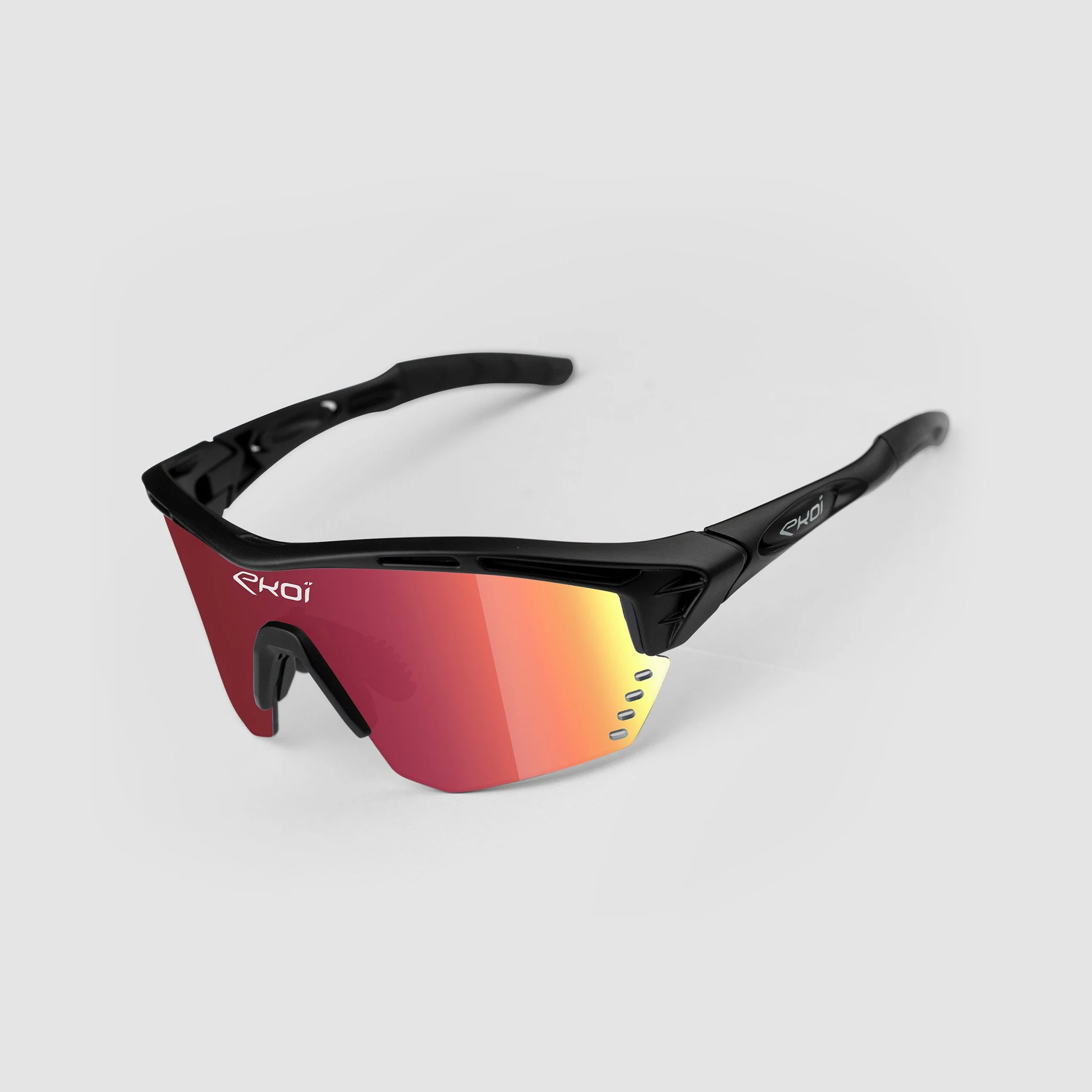 Glasses EKOI PERSOEVO4 Black Mat Revo Red CAT3