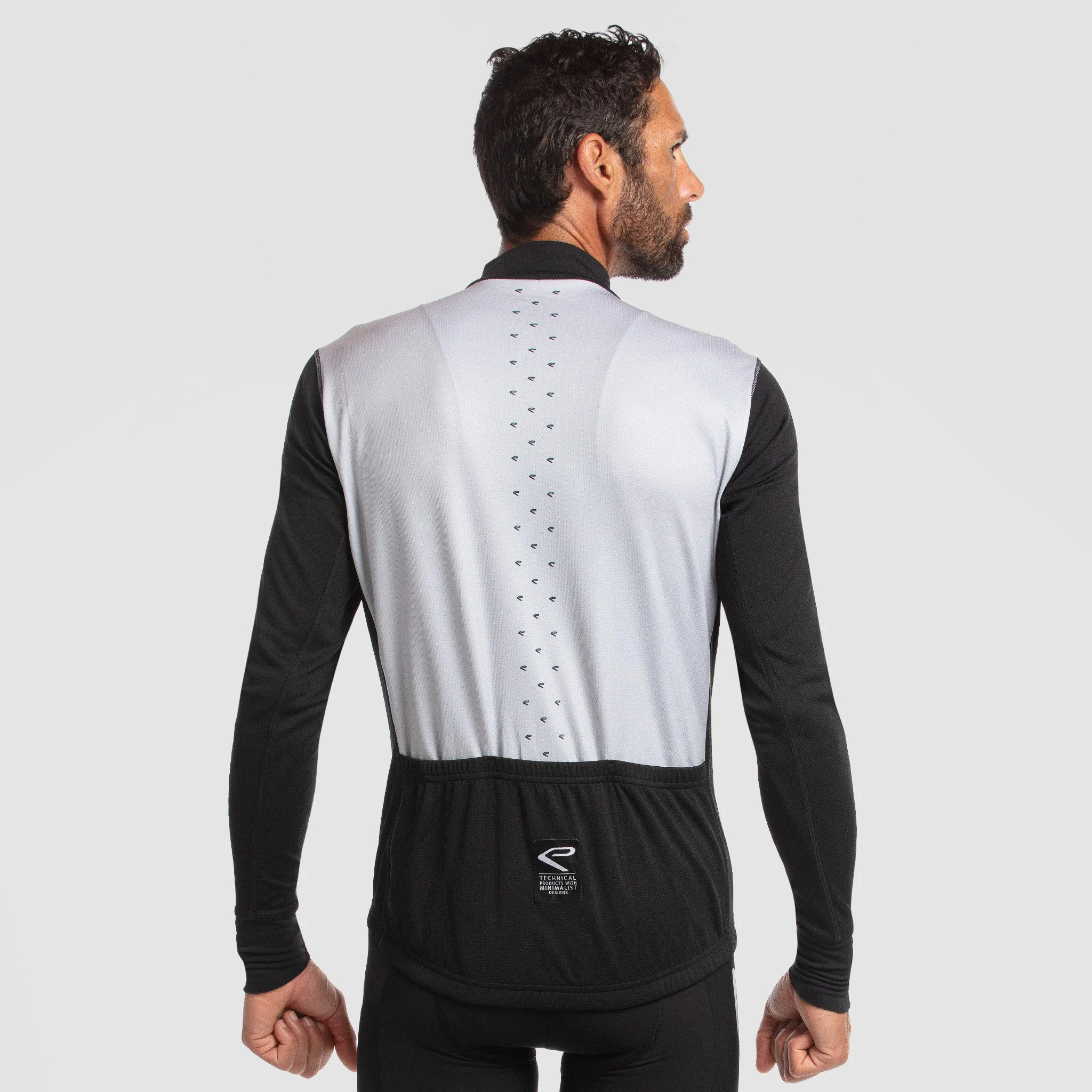 LONG SLEEVES JERSEY EKOI STRADA ESSENTIEL GREY
