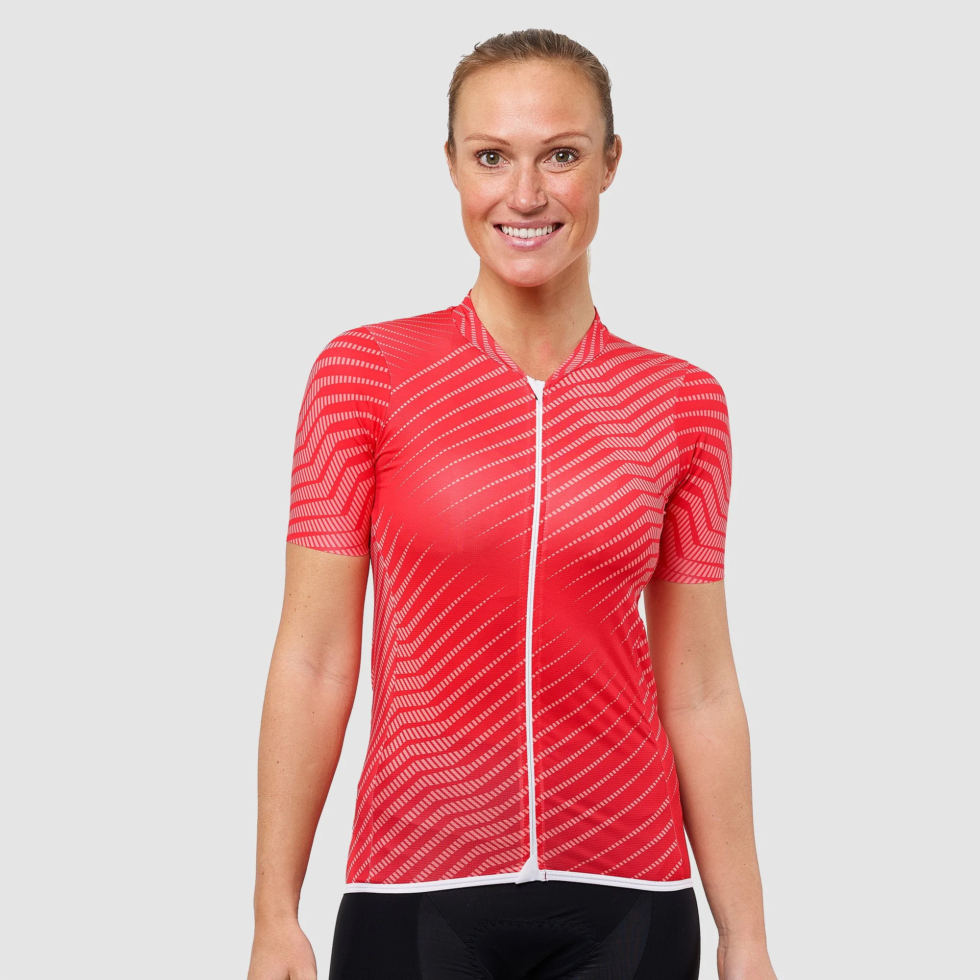 Ladies Jersey EKOI LINEAR RED