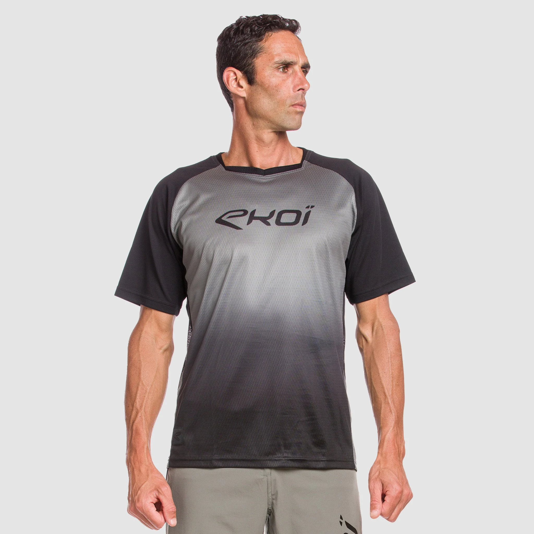 Short Sleeves Jersey EKOI MTB Grey
