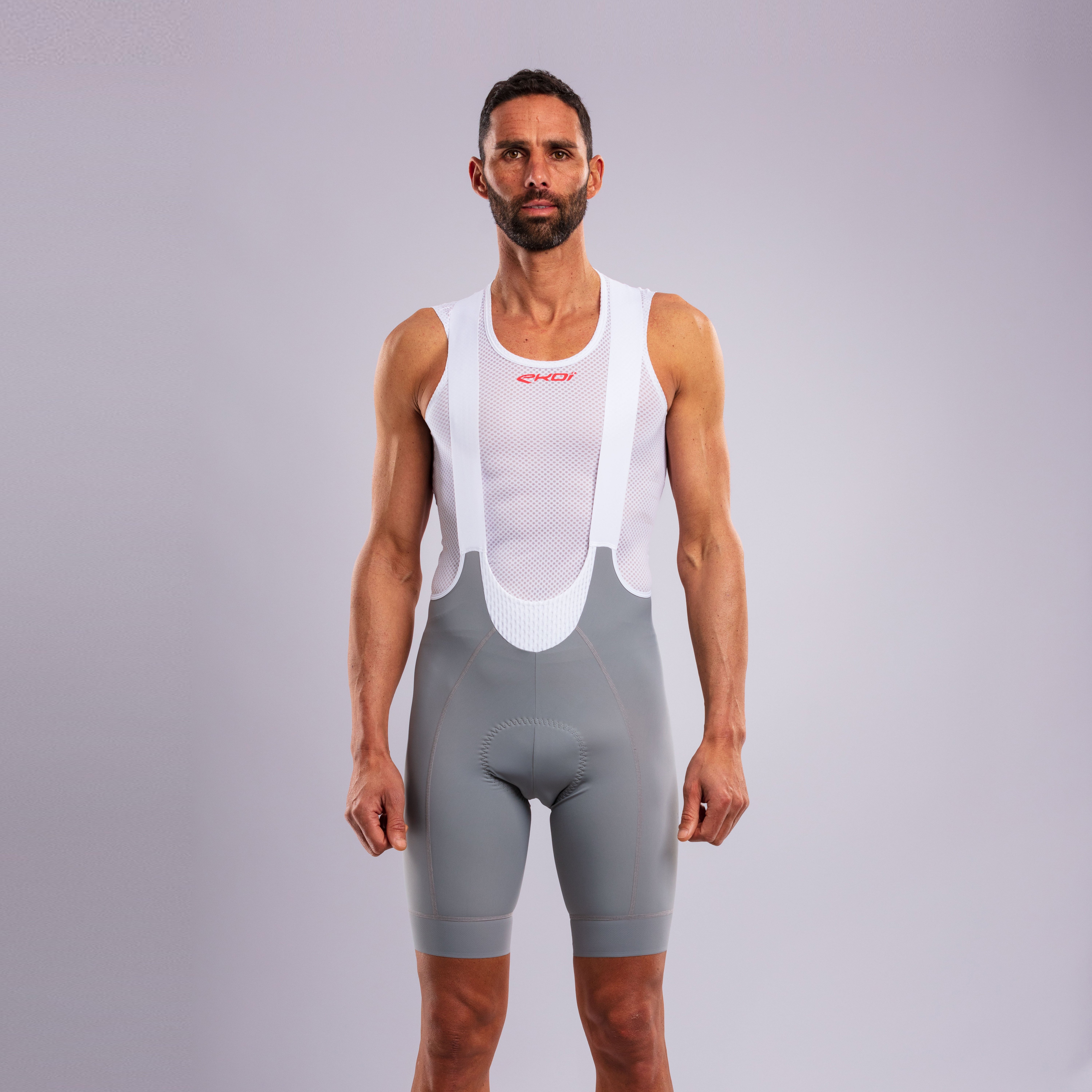 EKOI FAST DRY Bib Shorts Grey