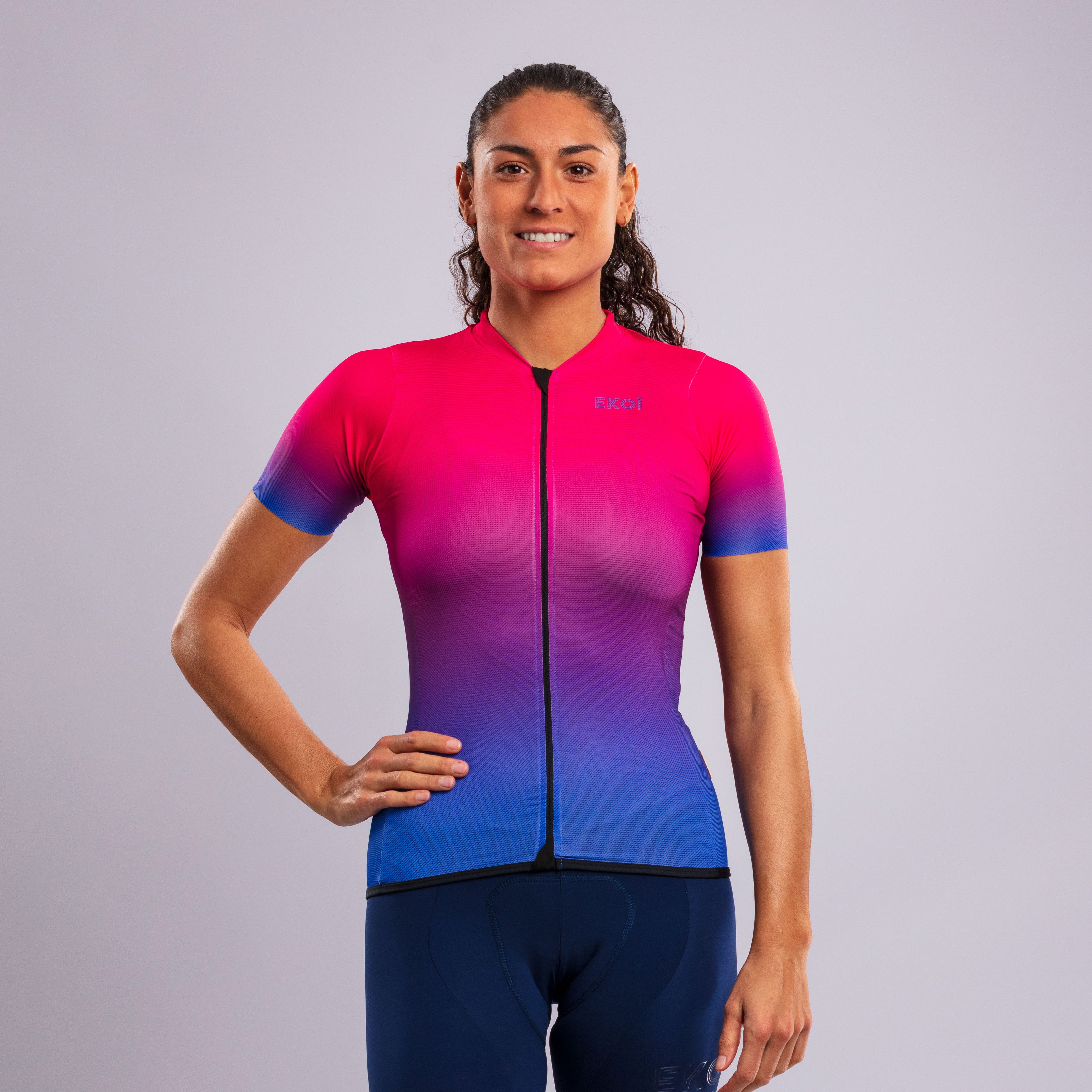 Ladies Jersey EKOI AQUARELLE Pink