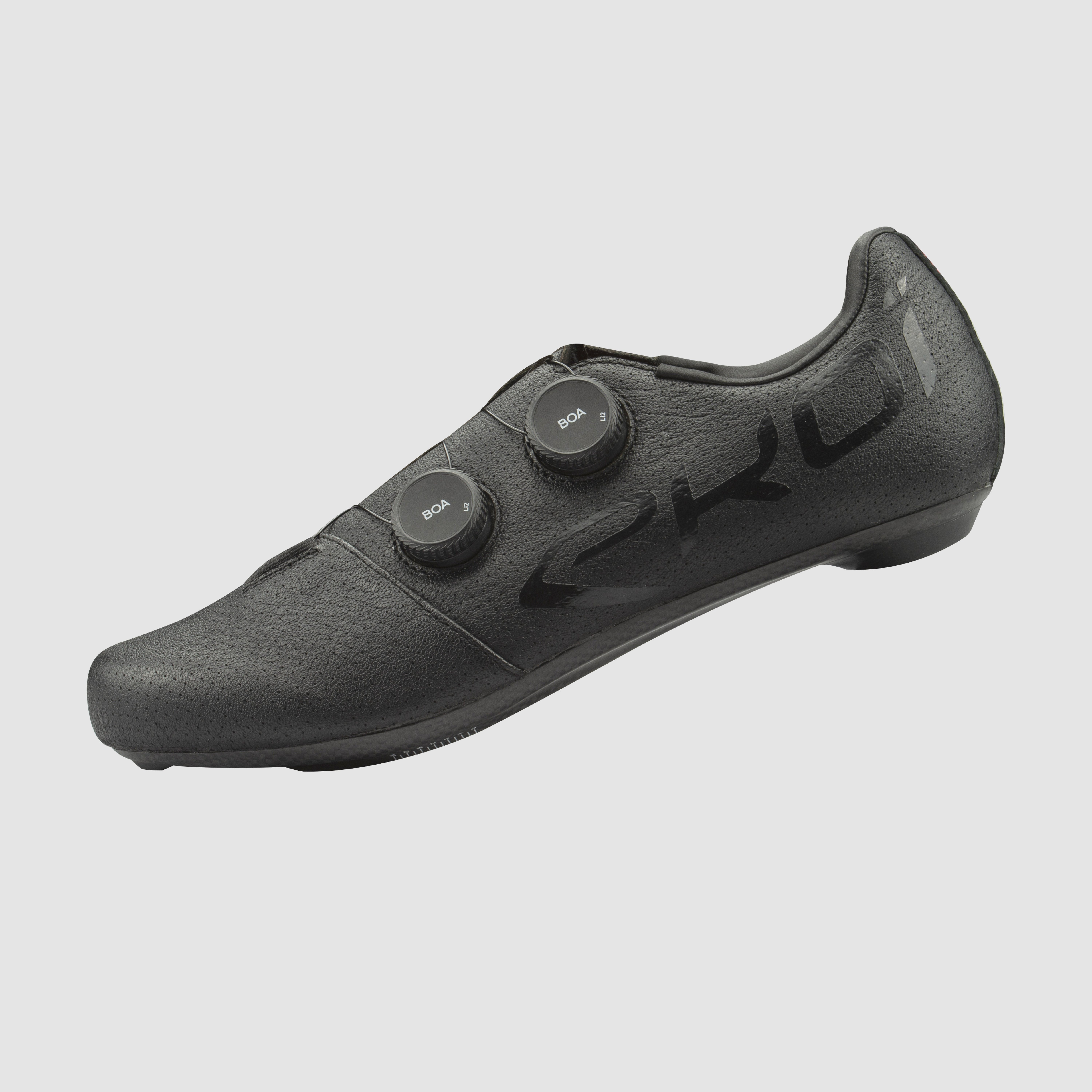 C12 black road cycling shoes