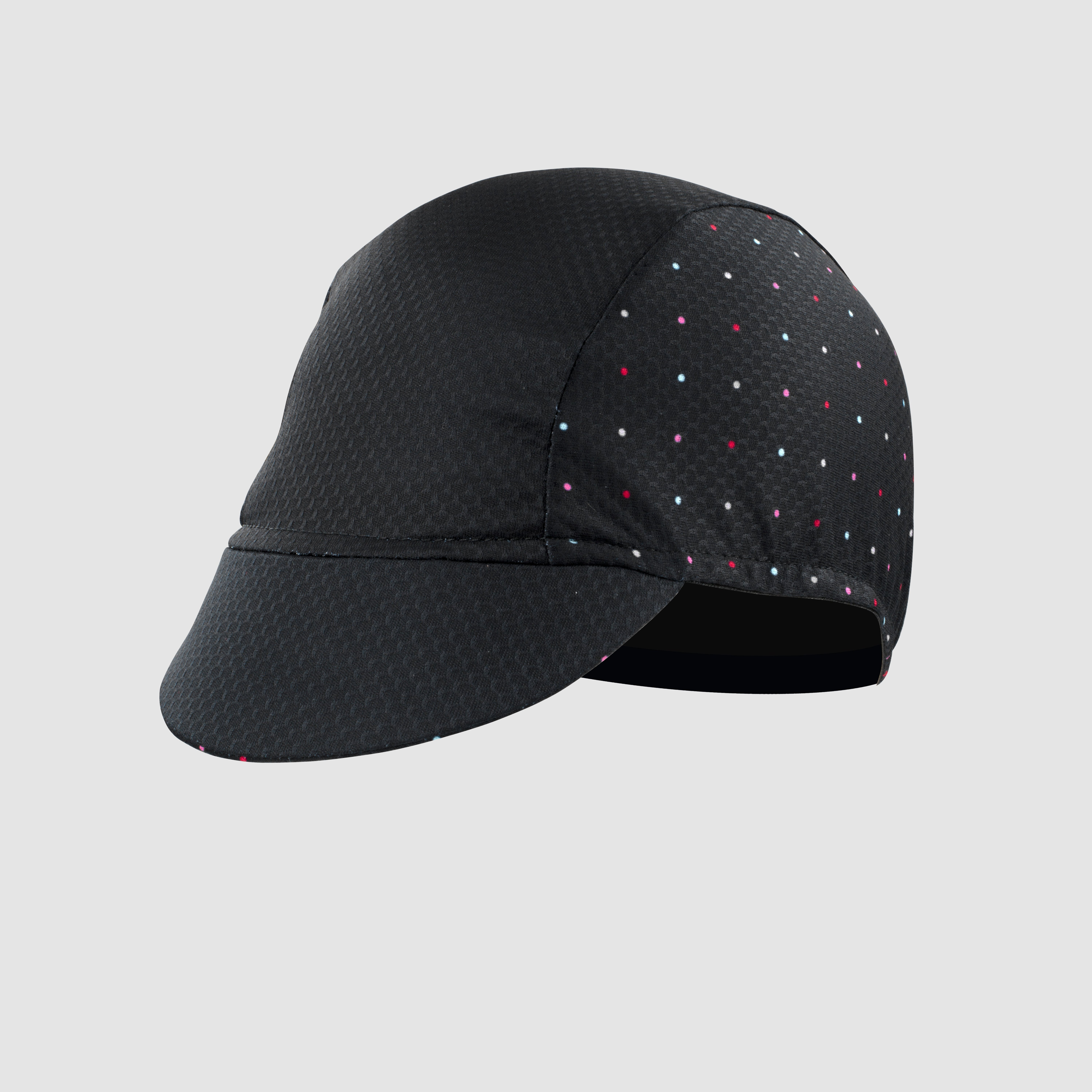 EKOI women's bike cap DOTS Black