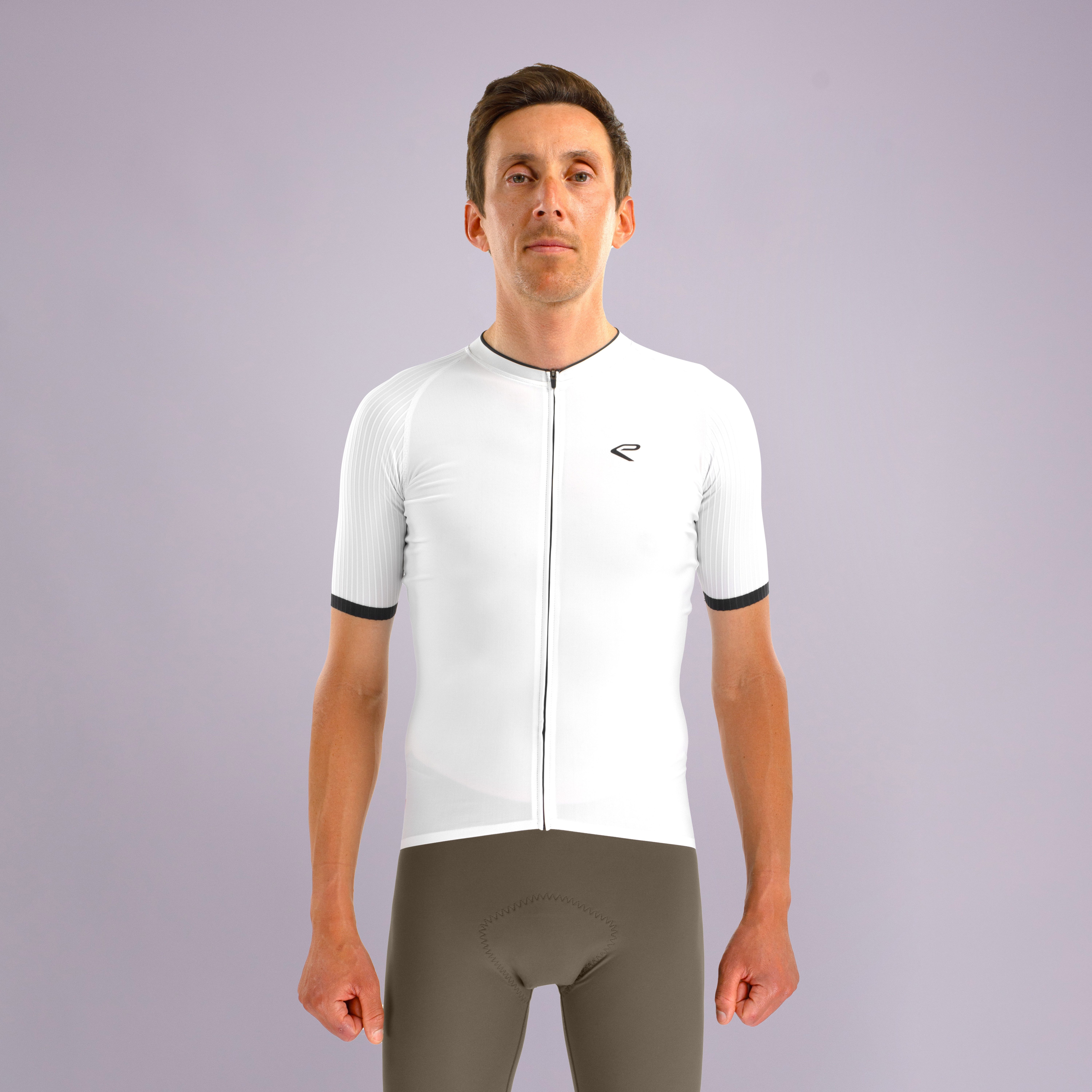Maillot EKOI Racing OUTLAST Blanc Noir