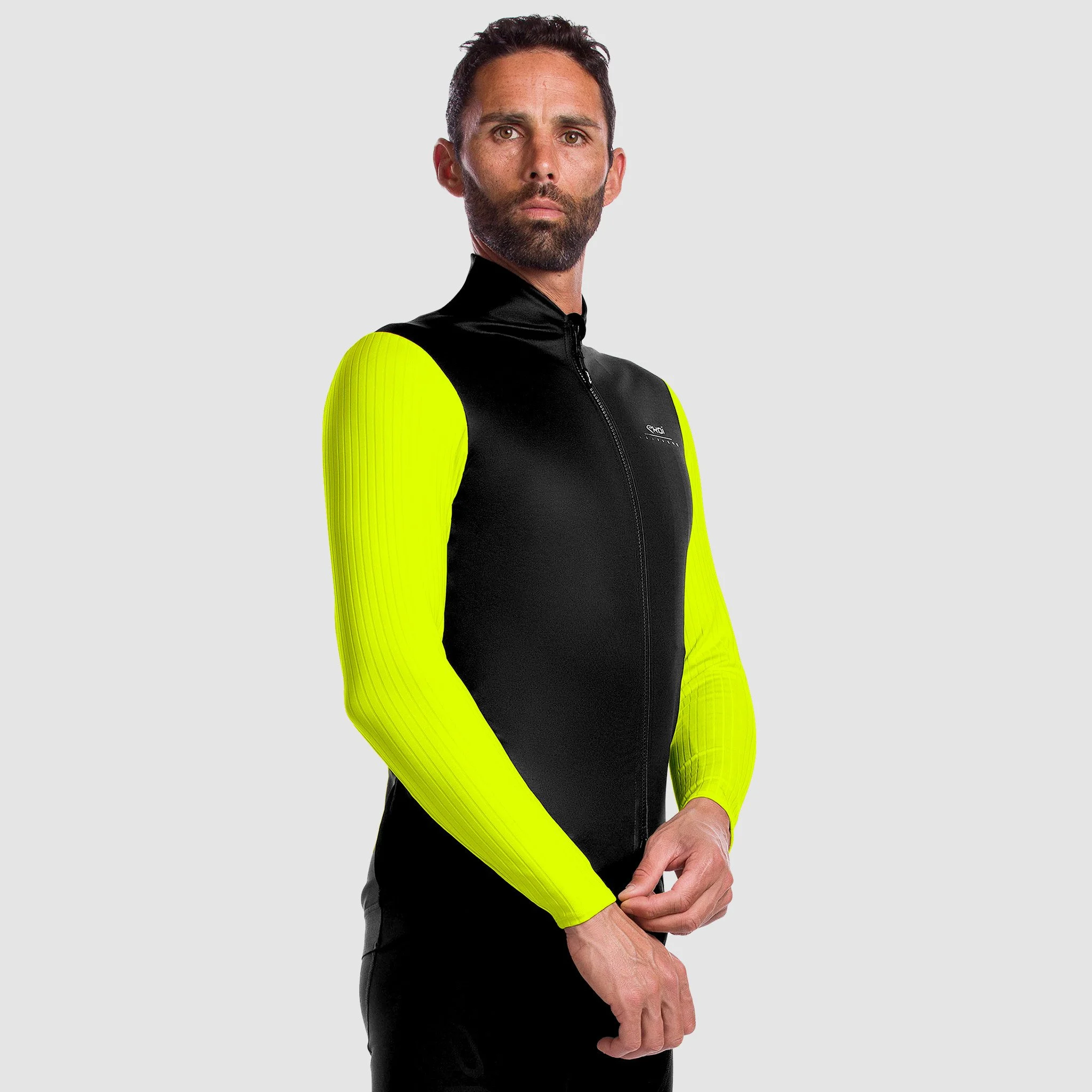 EKOI GRAPHENE Neon yellow thermal jacket