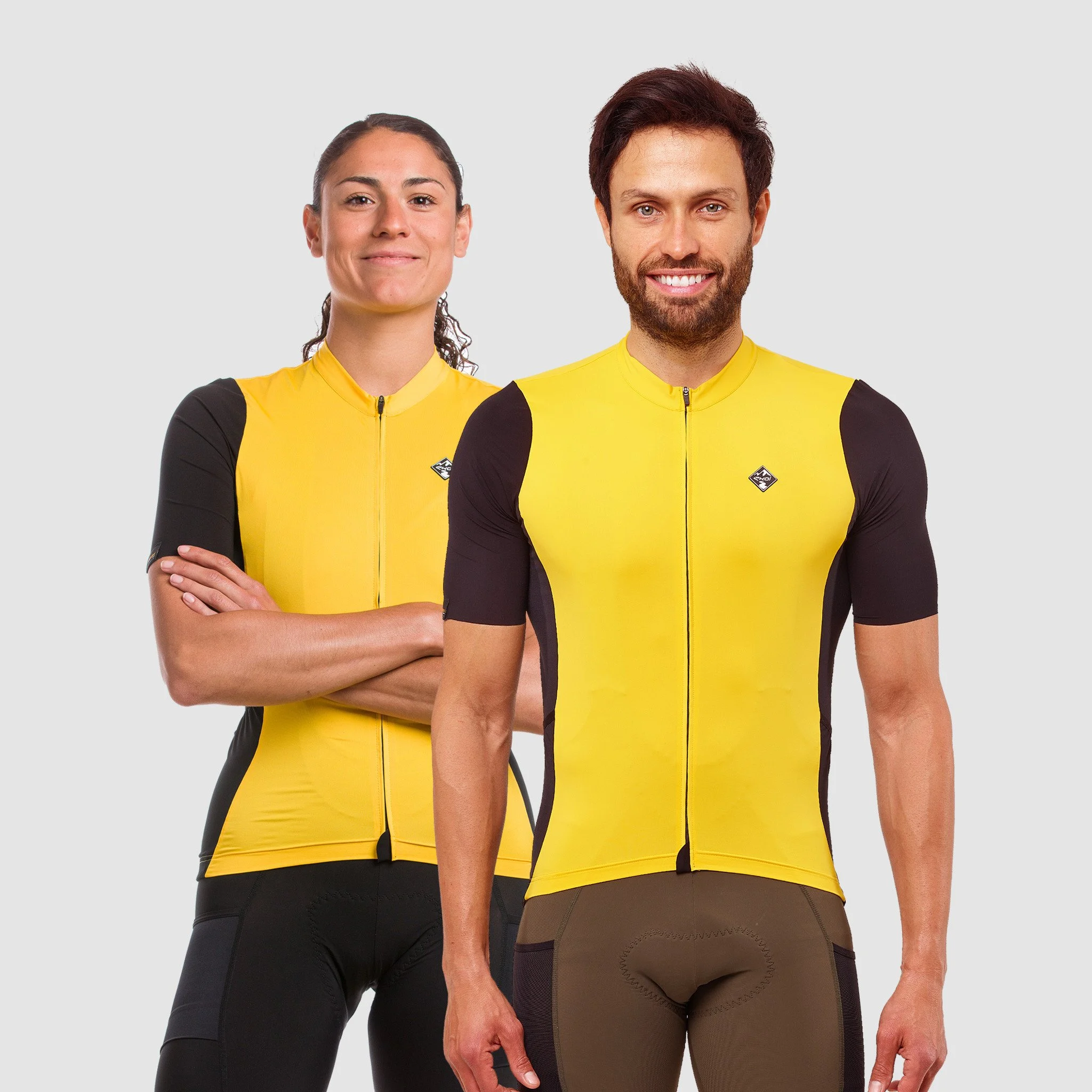Unisex Jersey EKOI GRAVEL PERFORMANCE Yellow