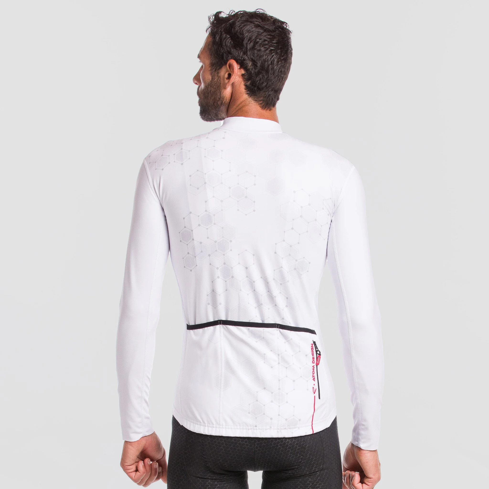 LONG SLEEVES JERSEY EKOI ATOM WHITE