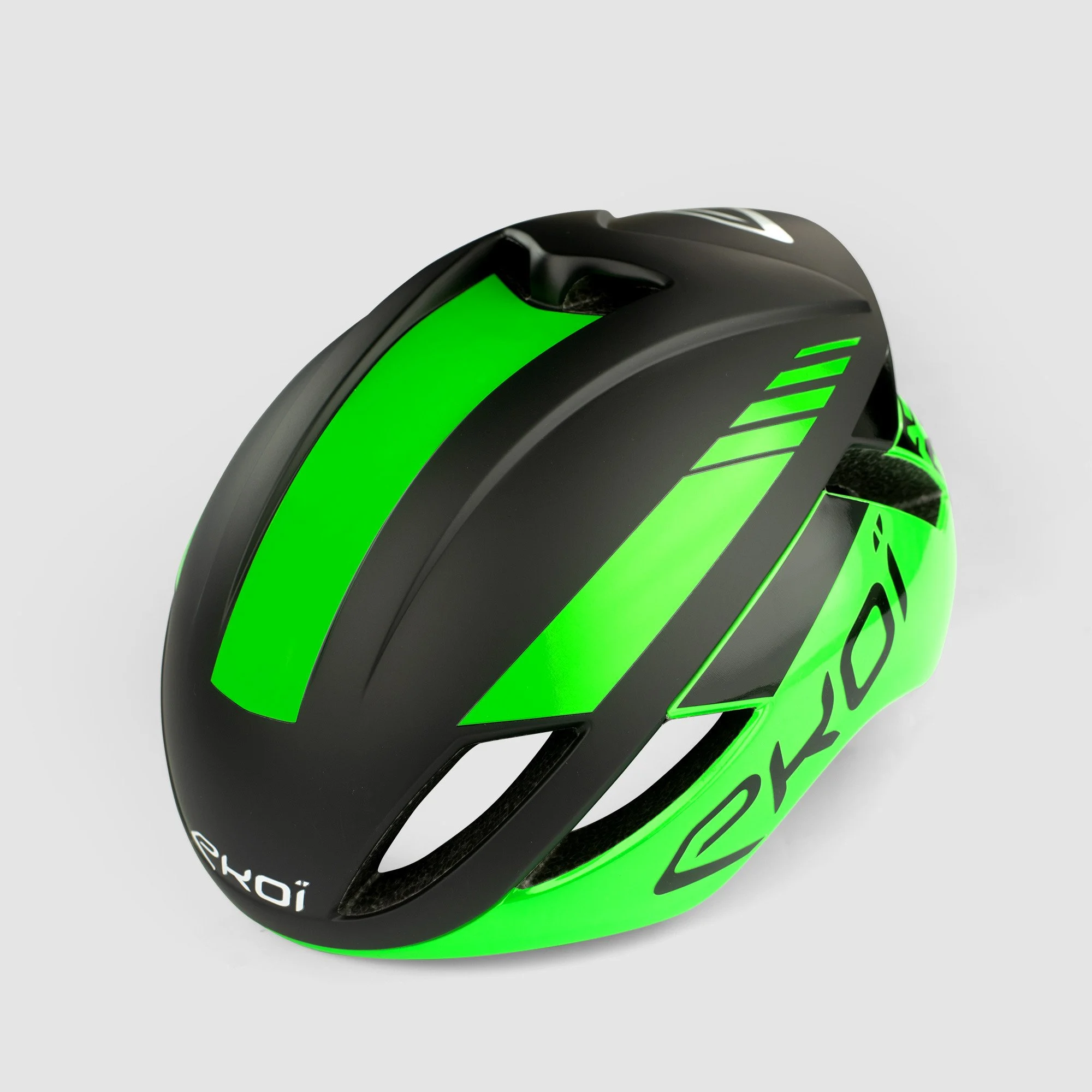 Helmet EKOI AERO14 Neon Green/Black