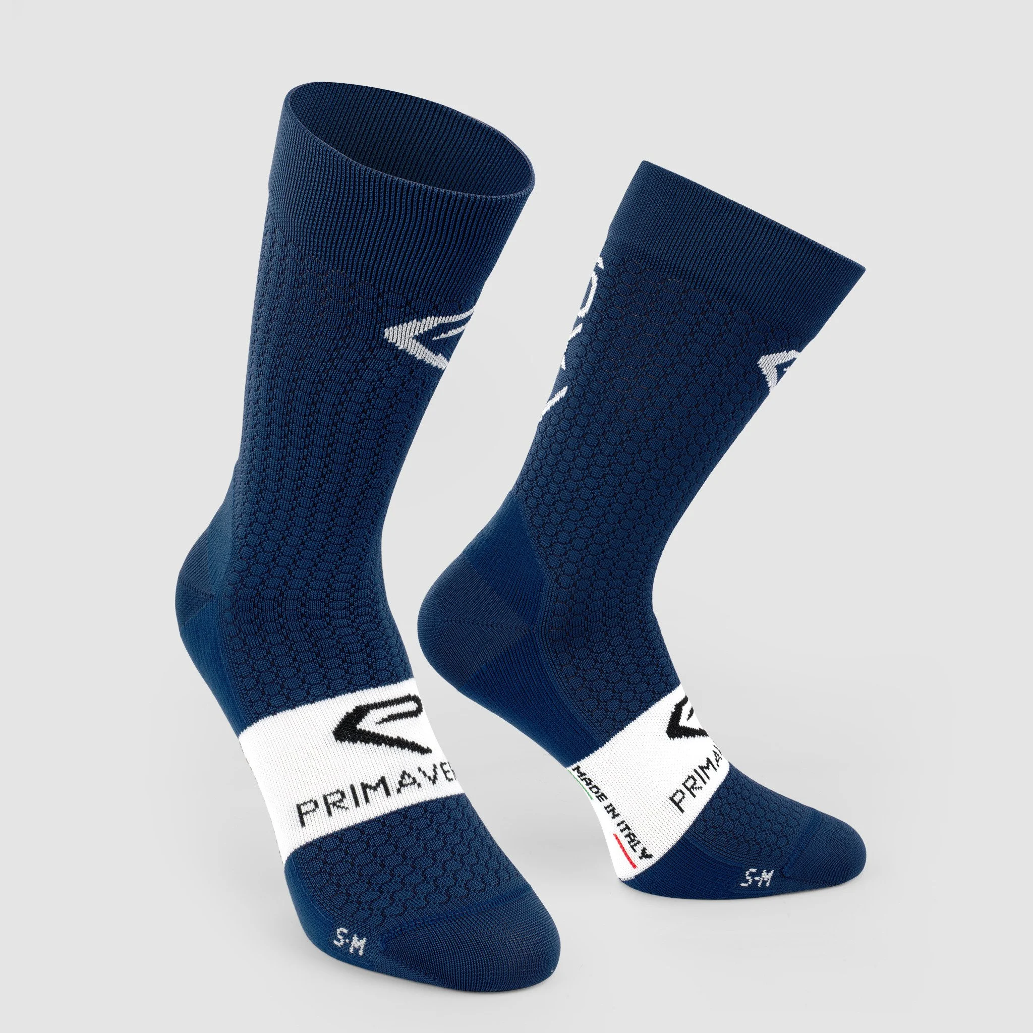 EKOI PRIMAVERA 18cm long navy blue cycling socks