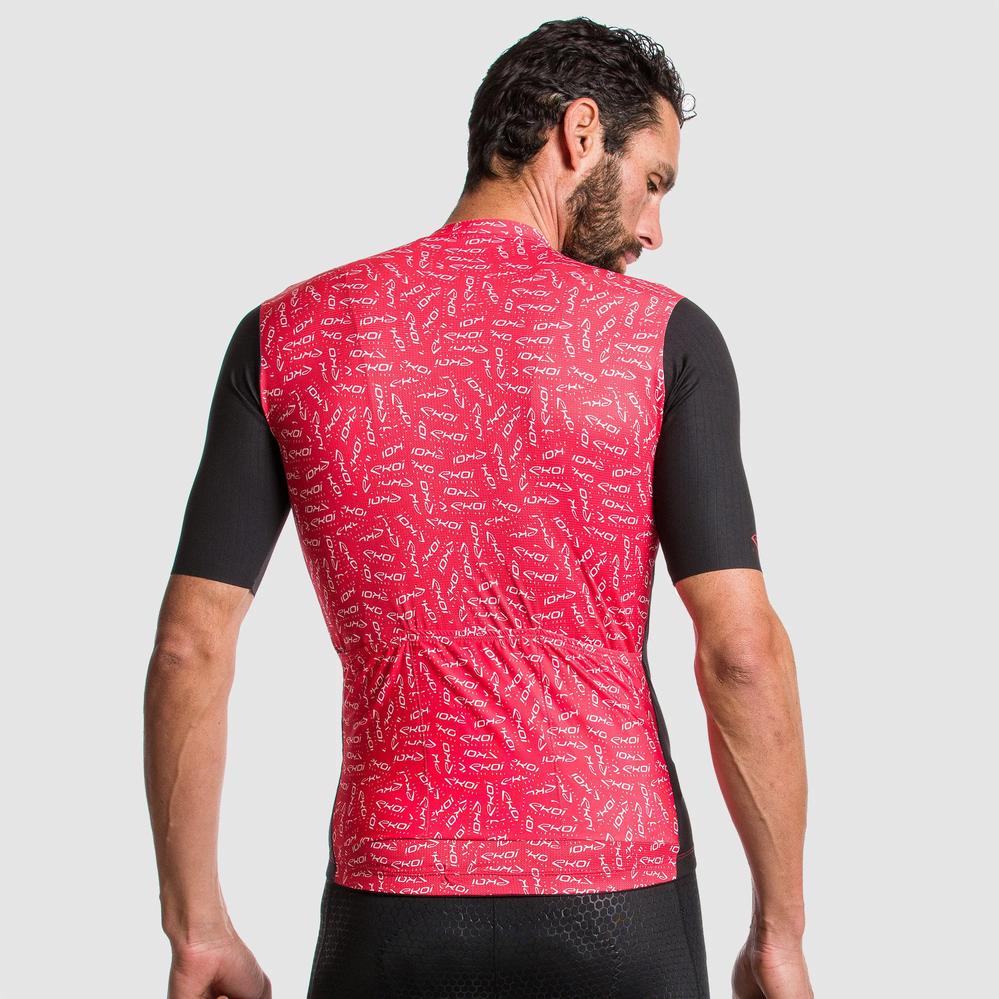 SUMMER JERSEY EKOI ALL OVER Red