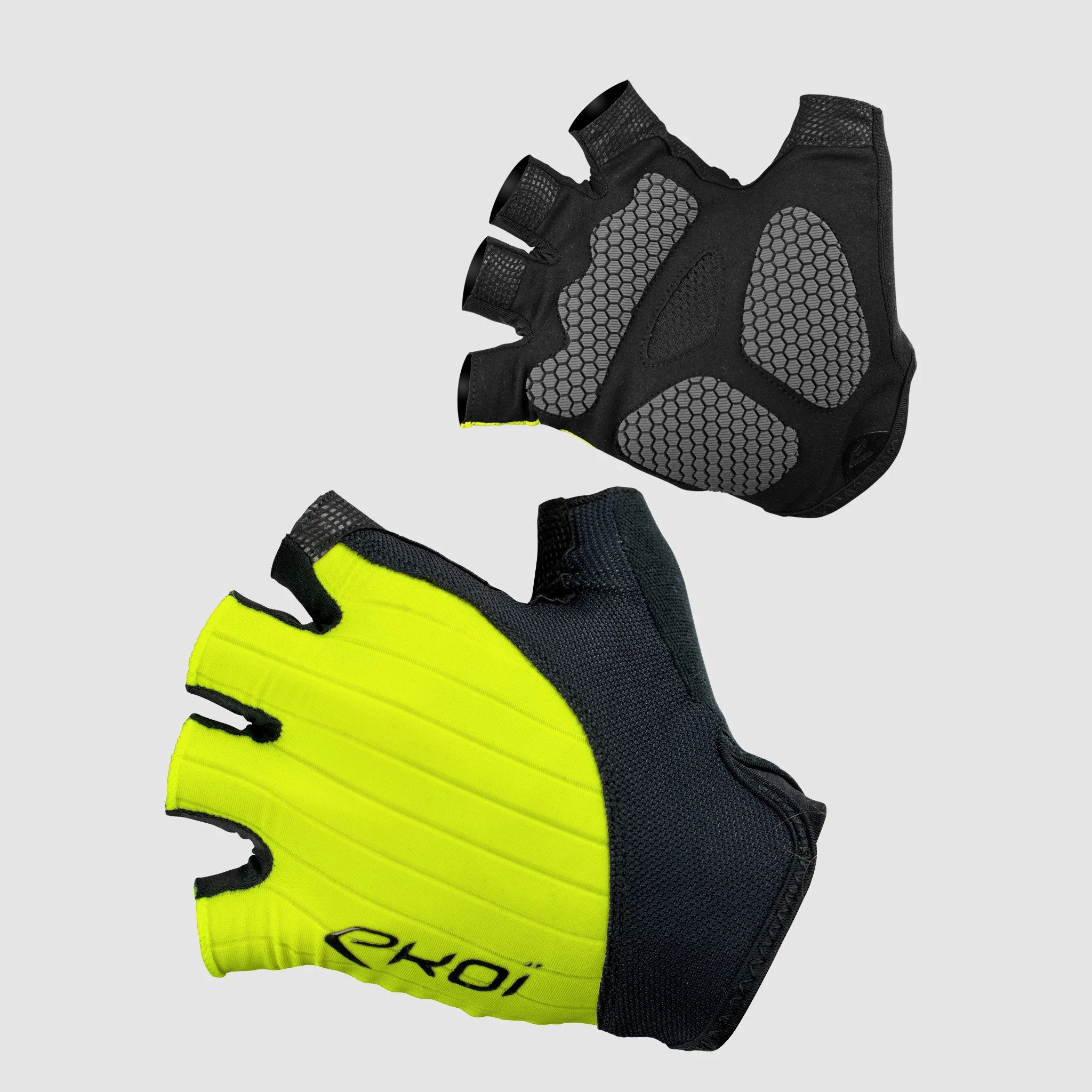 EKOI Silicon Concept Gloves Neon Yellow
