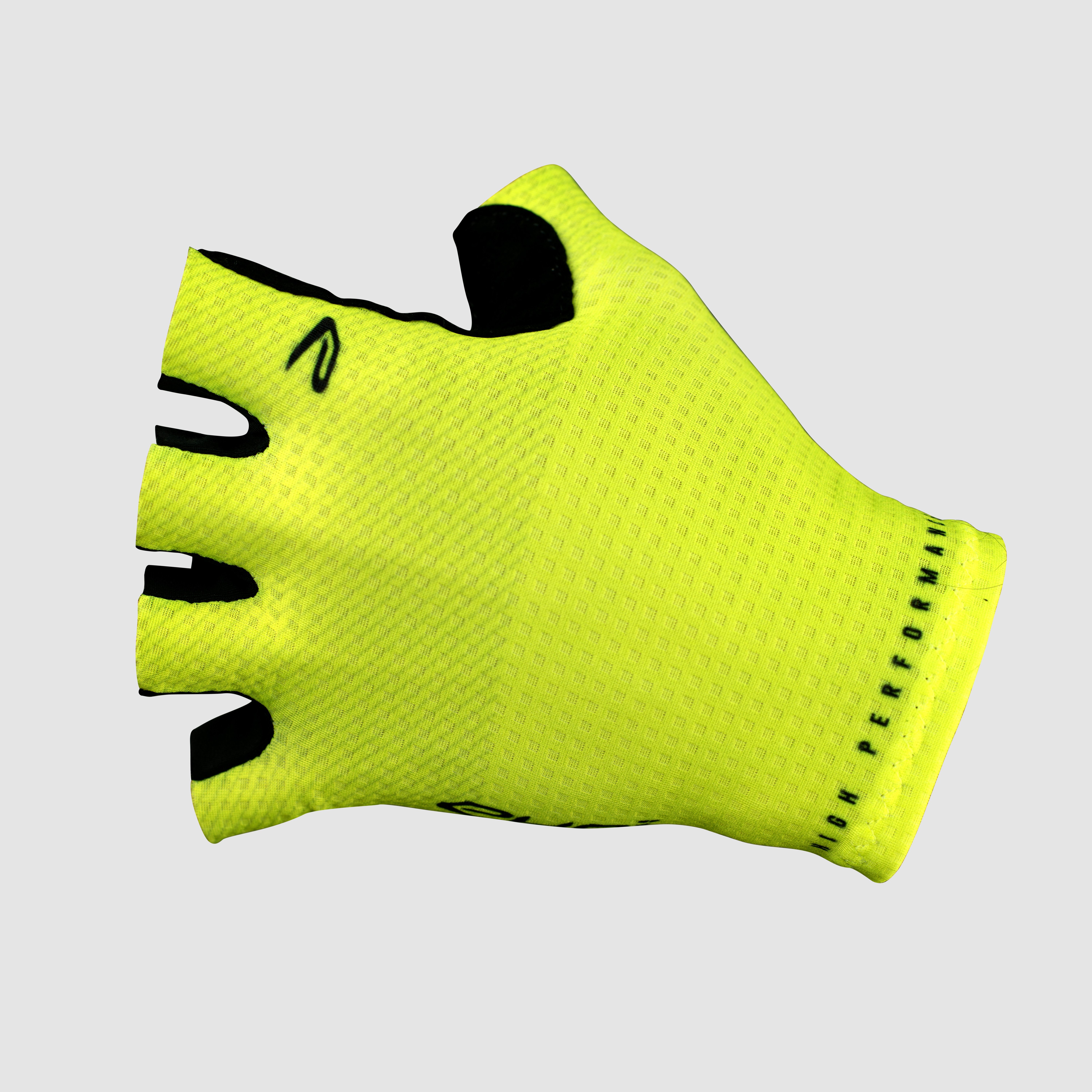 Perf LINEAR Yellow Fluo Cycling gloves