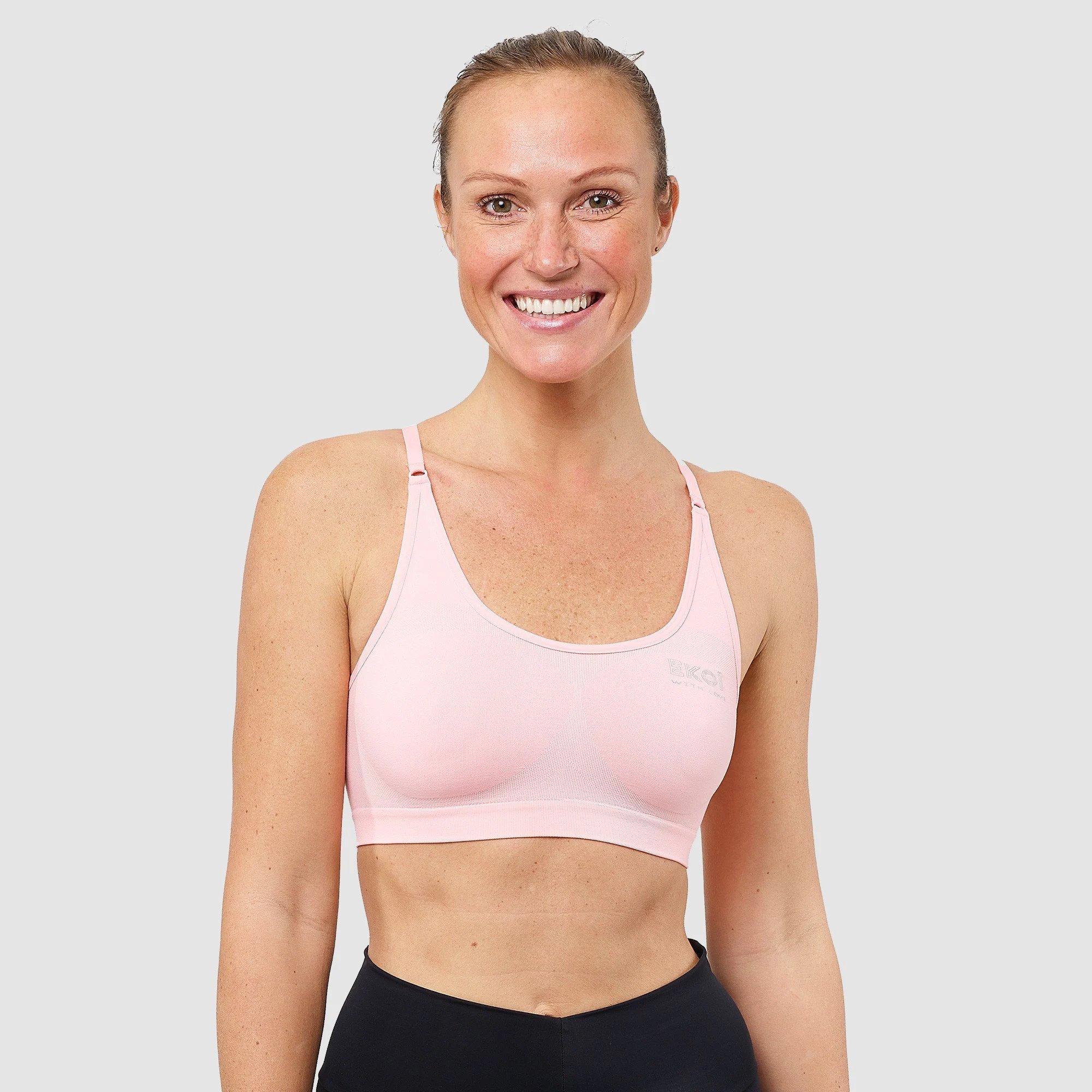 Women Bra EKOI Crossed back Pink