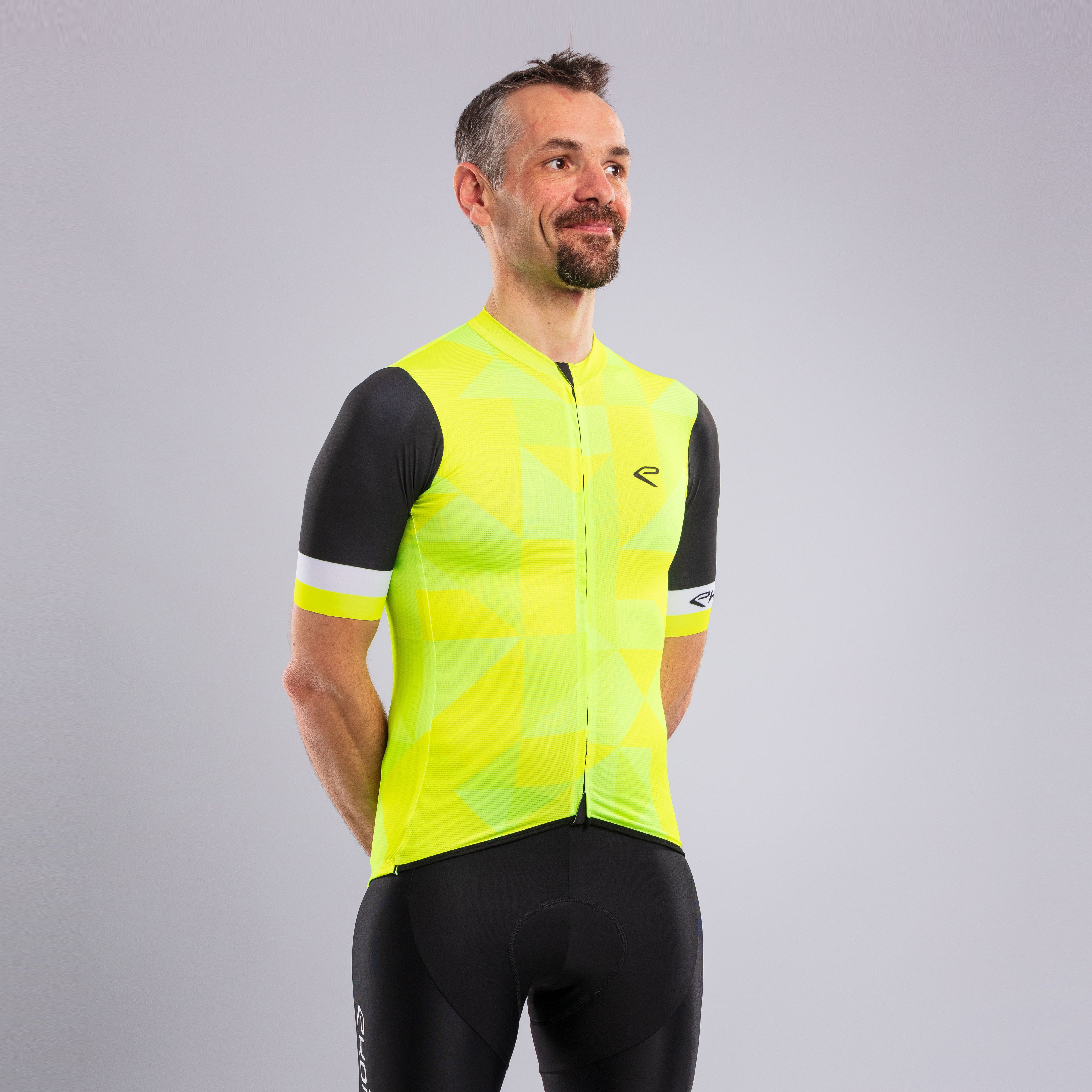 EKOI DIAMANT SS jersey neon yellow