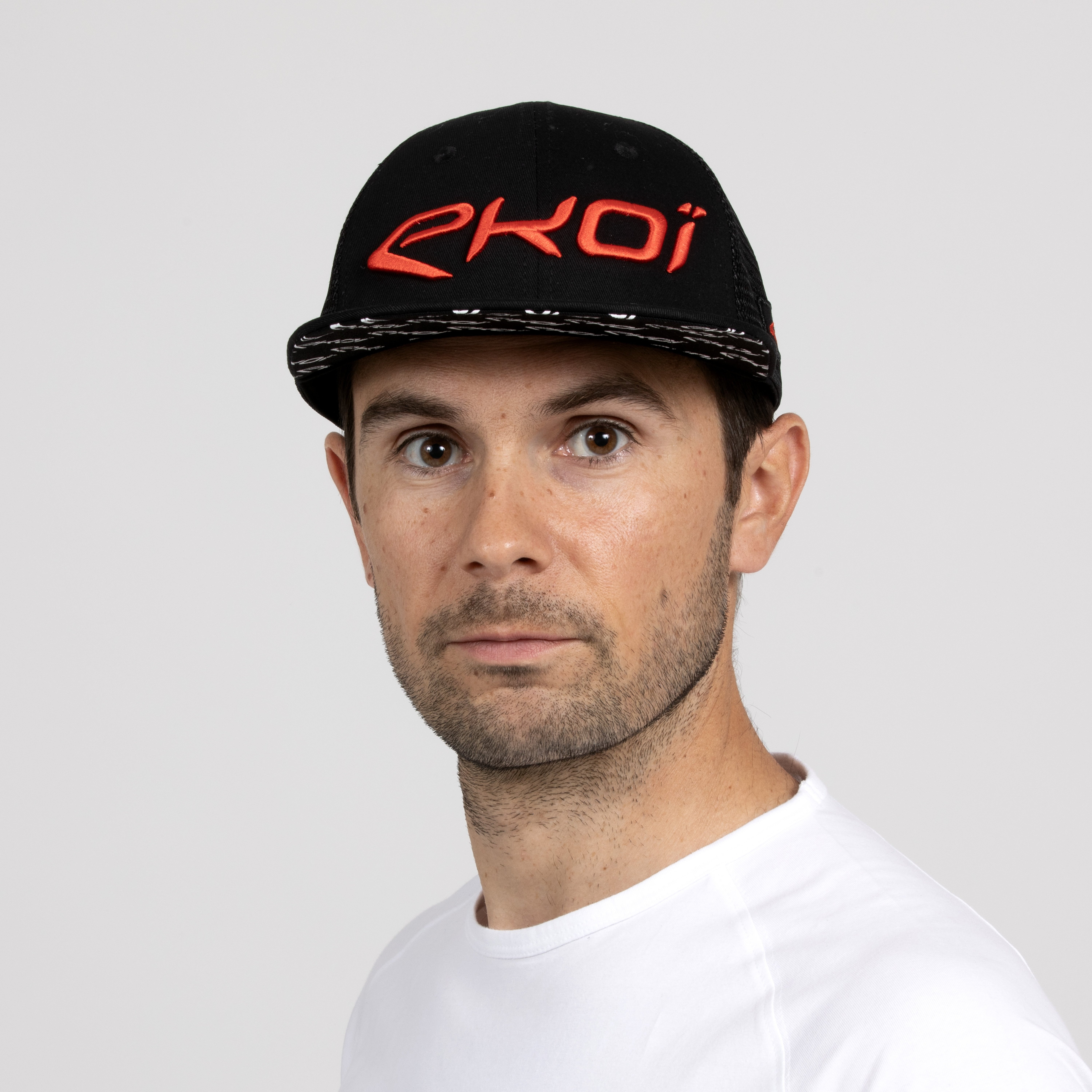 EKOI Flat Visor Cap Black