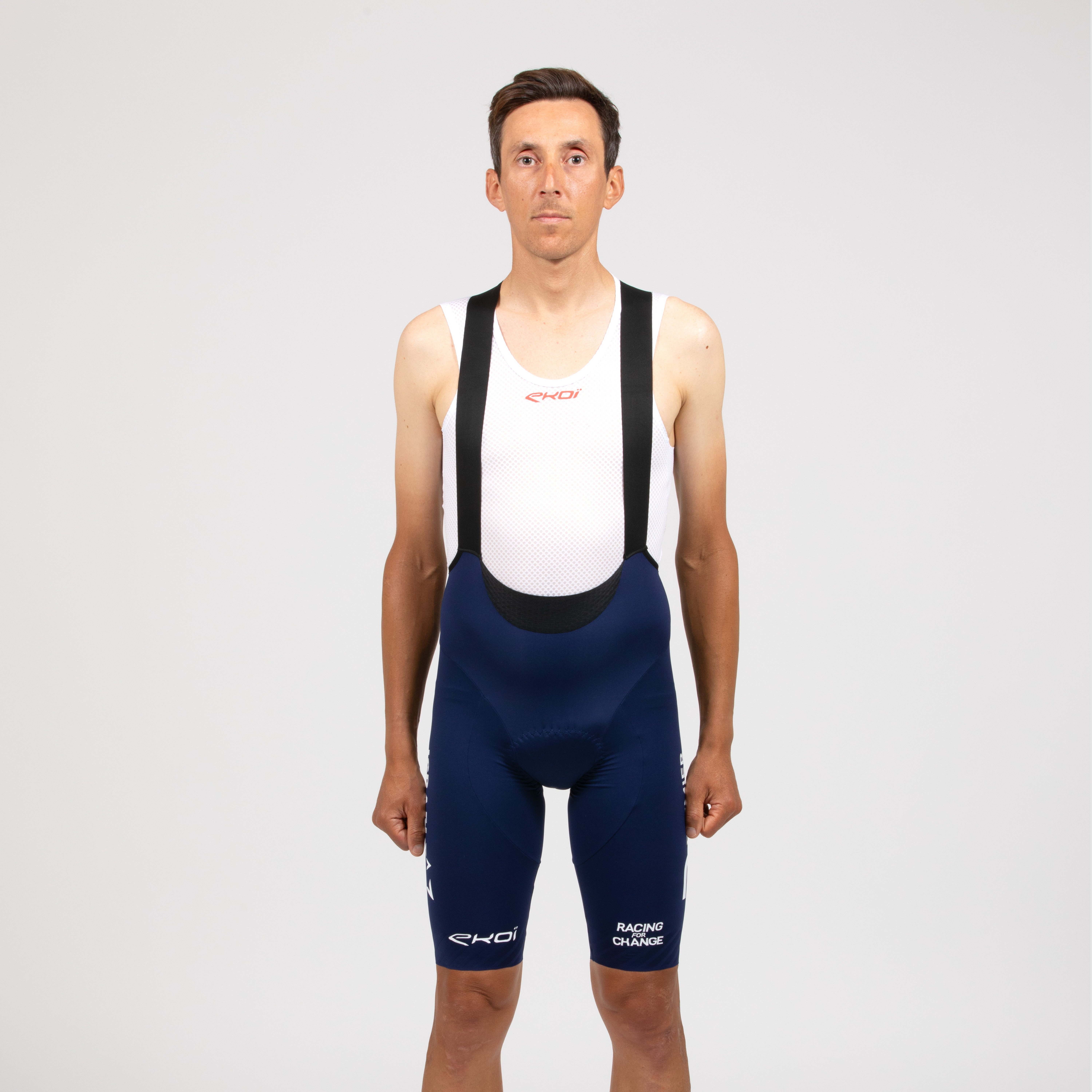 EKOI Racing ISRAEL PREMIER TECH Gel V-Light Replica Bibshorts
