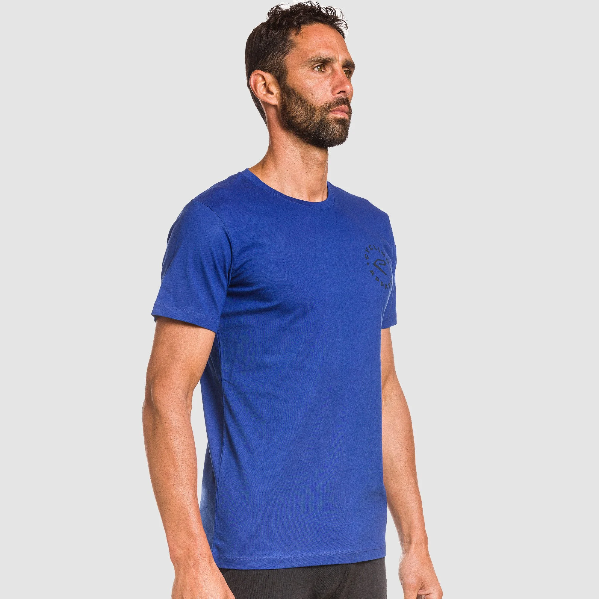 Tee-Shirt EKOI TEE CYCLING APPAREL Blue
