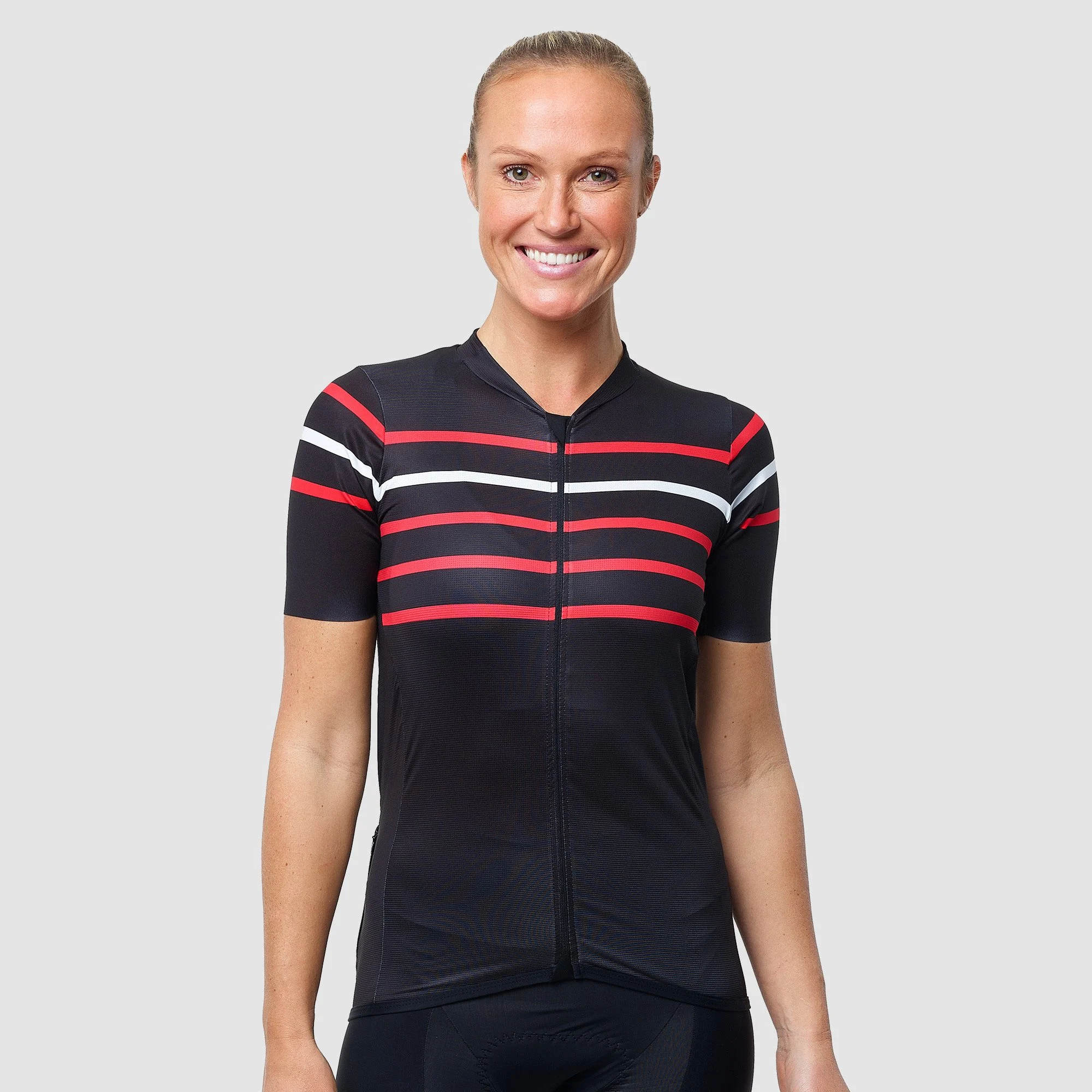 EKOI STRIPES Women's Jersey Black