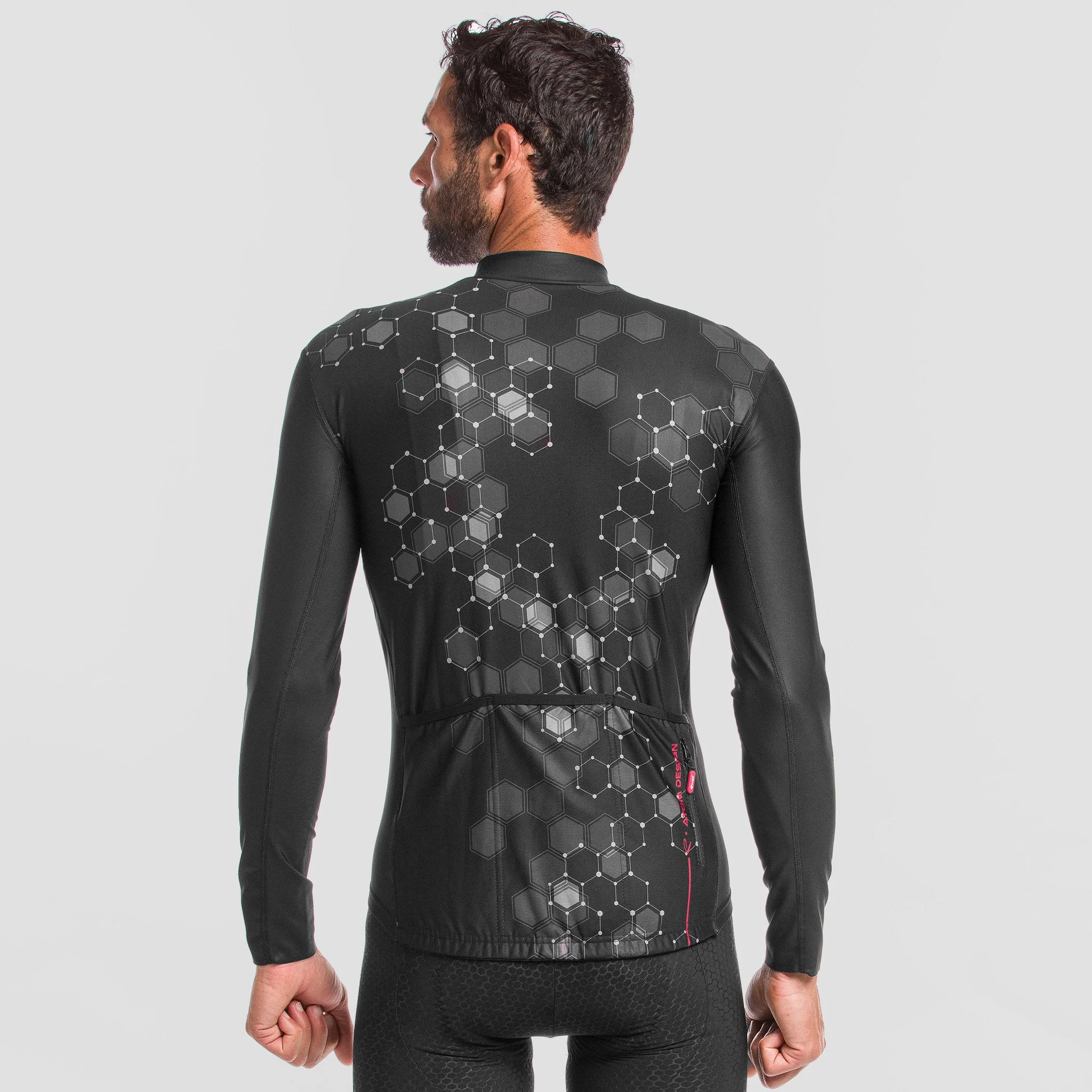 LONG SLEEVES JERSEY EKOI ATOM BLACK