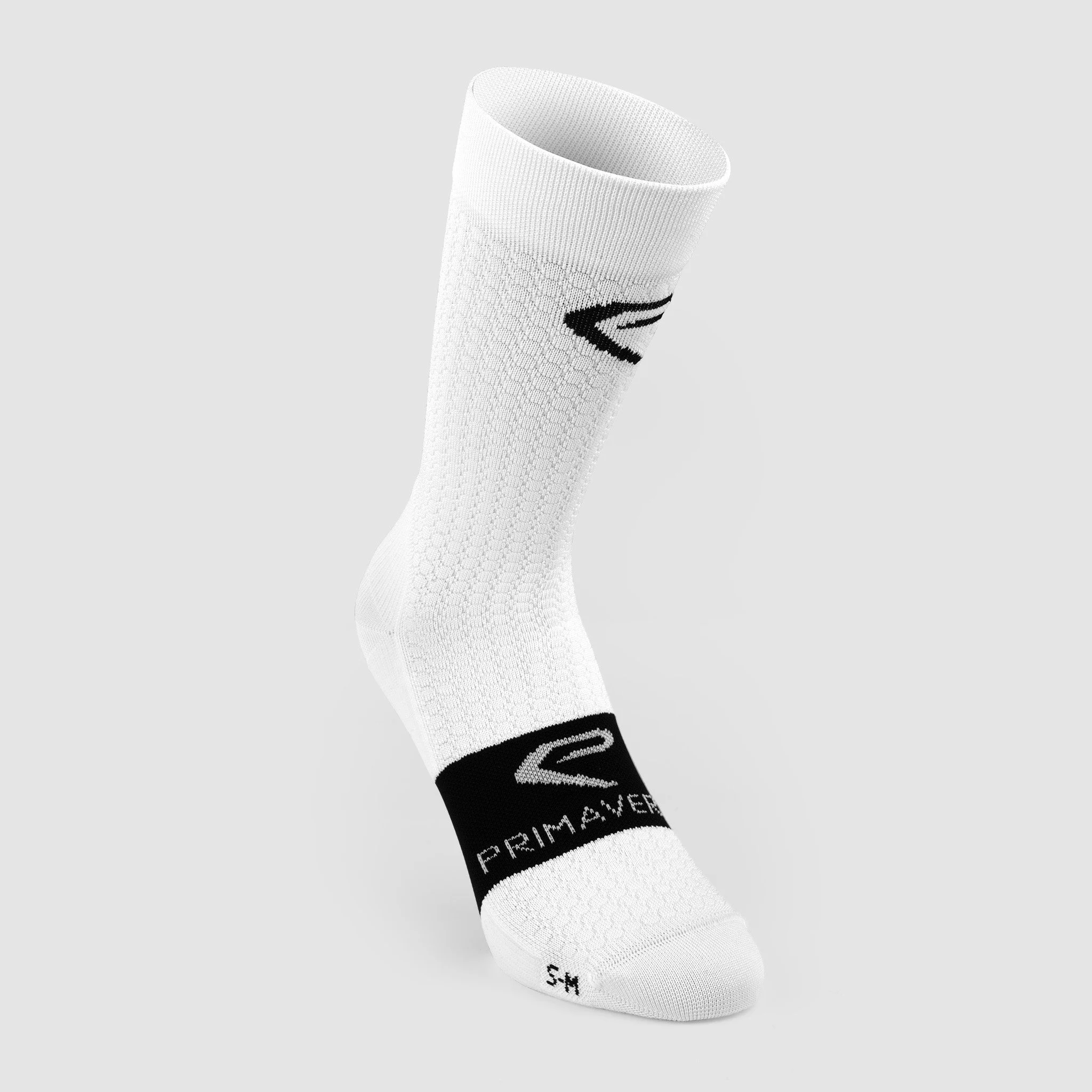 EKOI Perf PRIMAVERA WHITE 18CM cycling socks