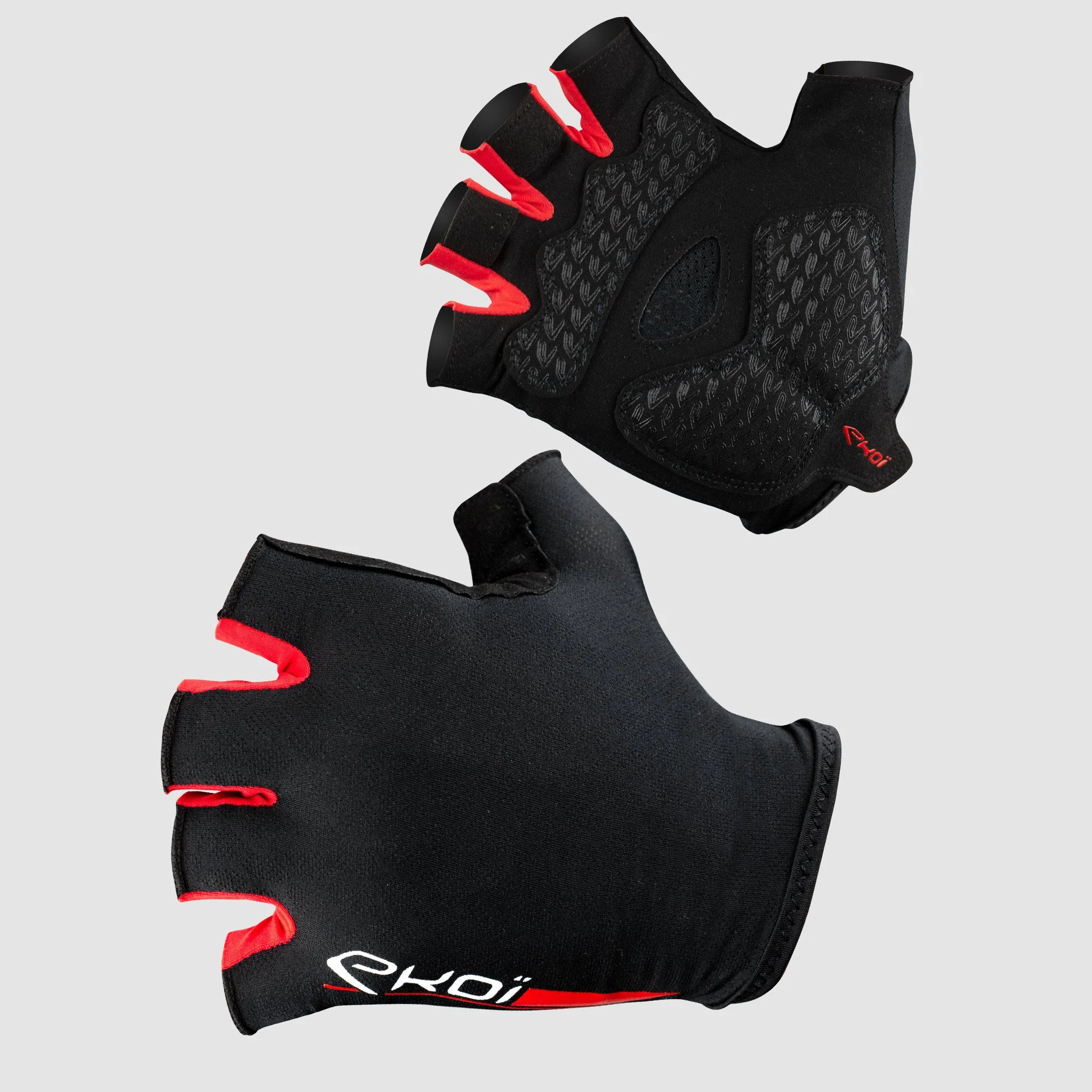 CYCLING GLOVES EKOI STRADA GEL BLACK