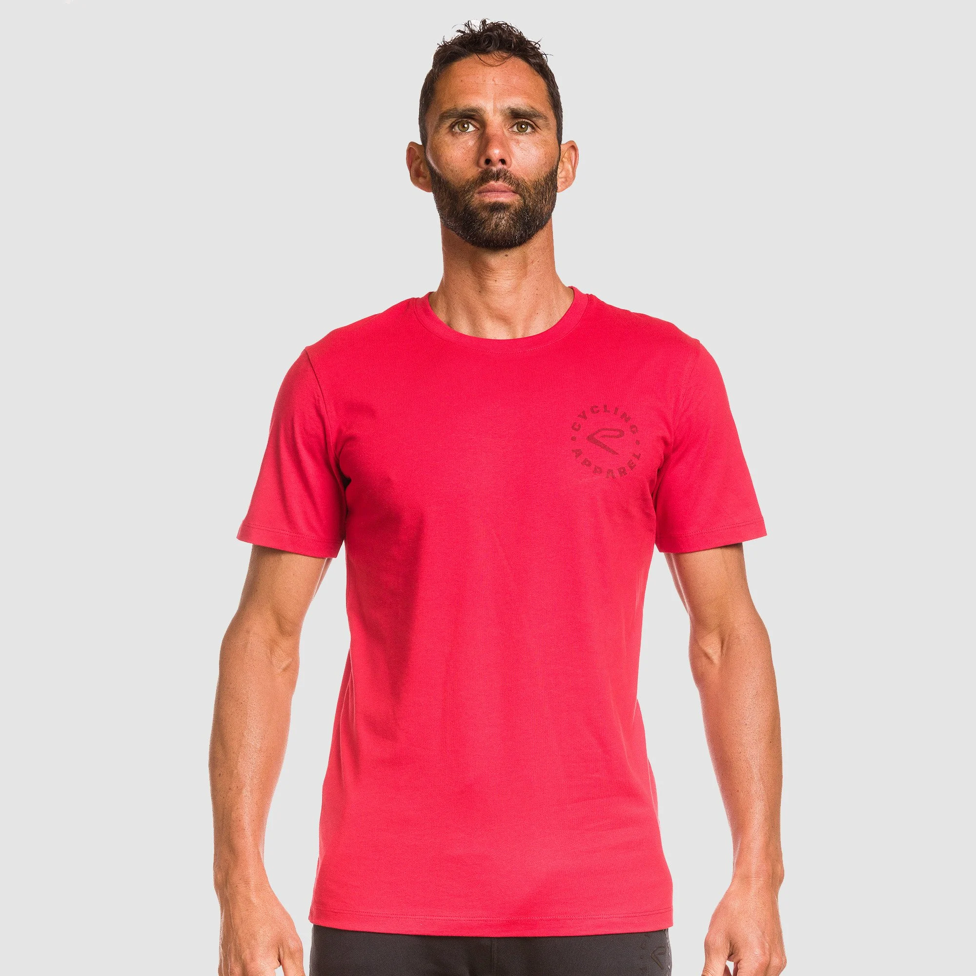 Tee-Shirt EKOI TEE CYCLING APPAREL Red
