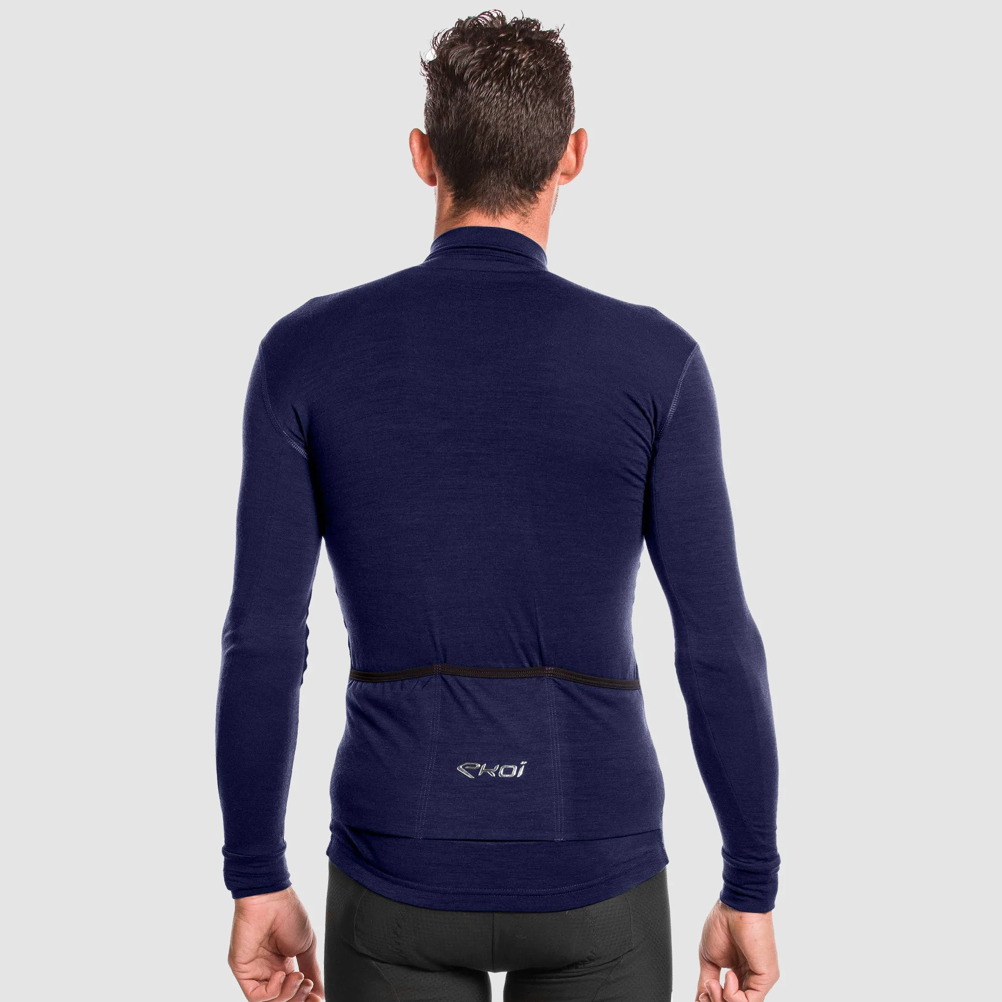 LONG SLEEVES JERSEY EKOI MERINOS BLUE