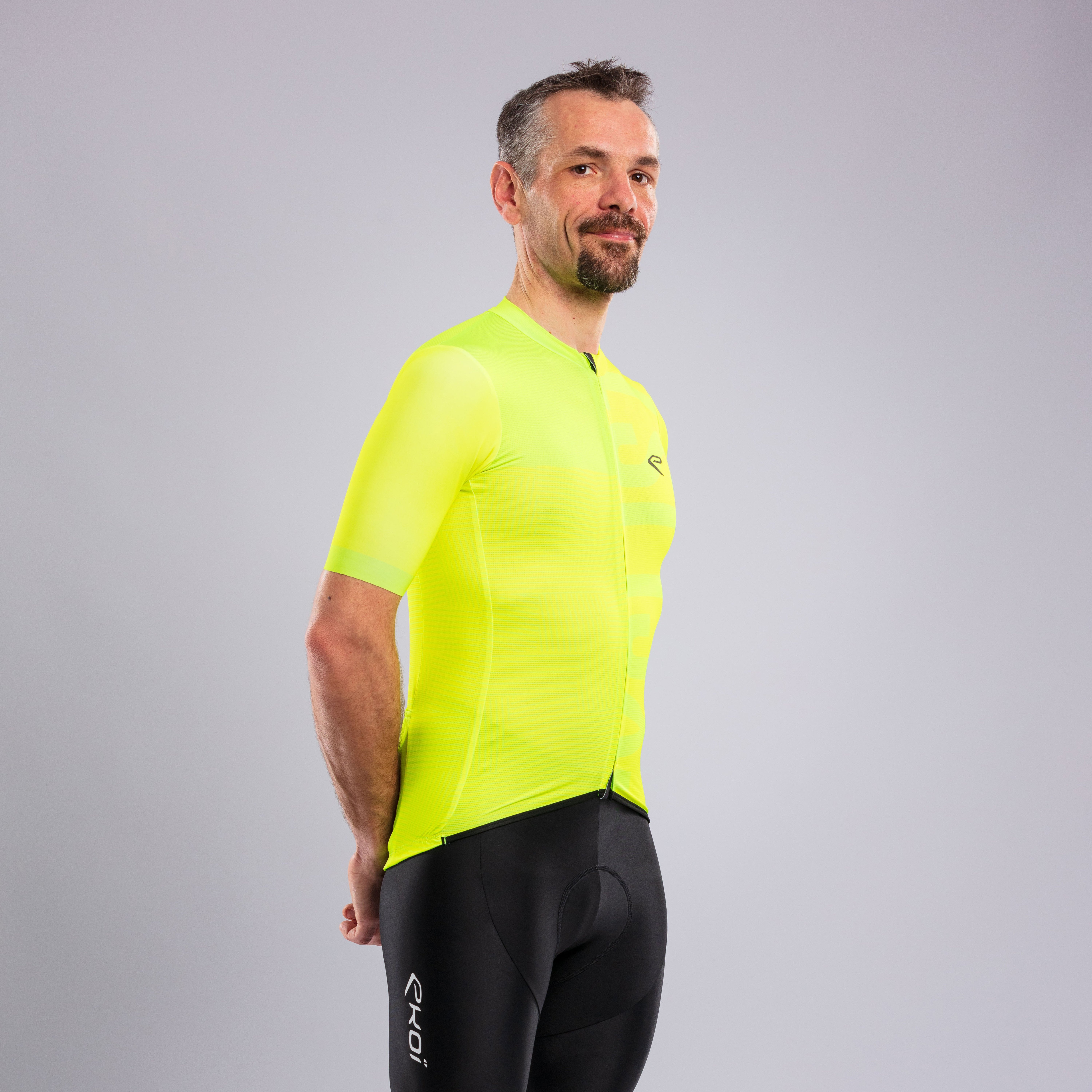 EKOI GRAPHIC SS Jersey NEON YELLOW