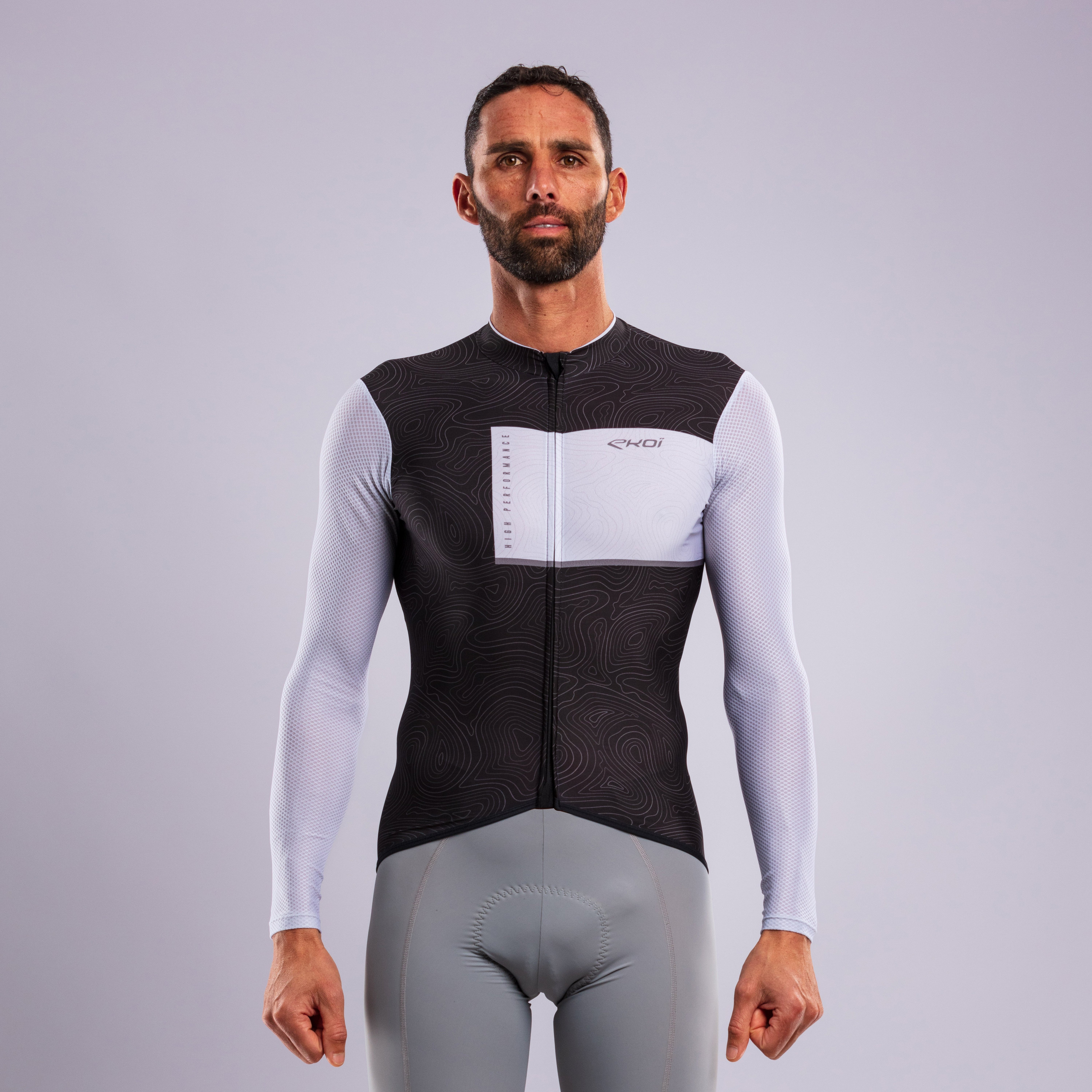 EKOI ROAD BLACK MID SEASON JERSEY