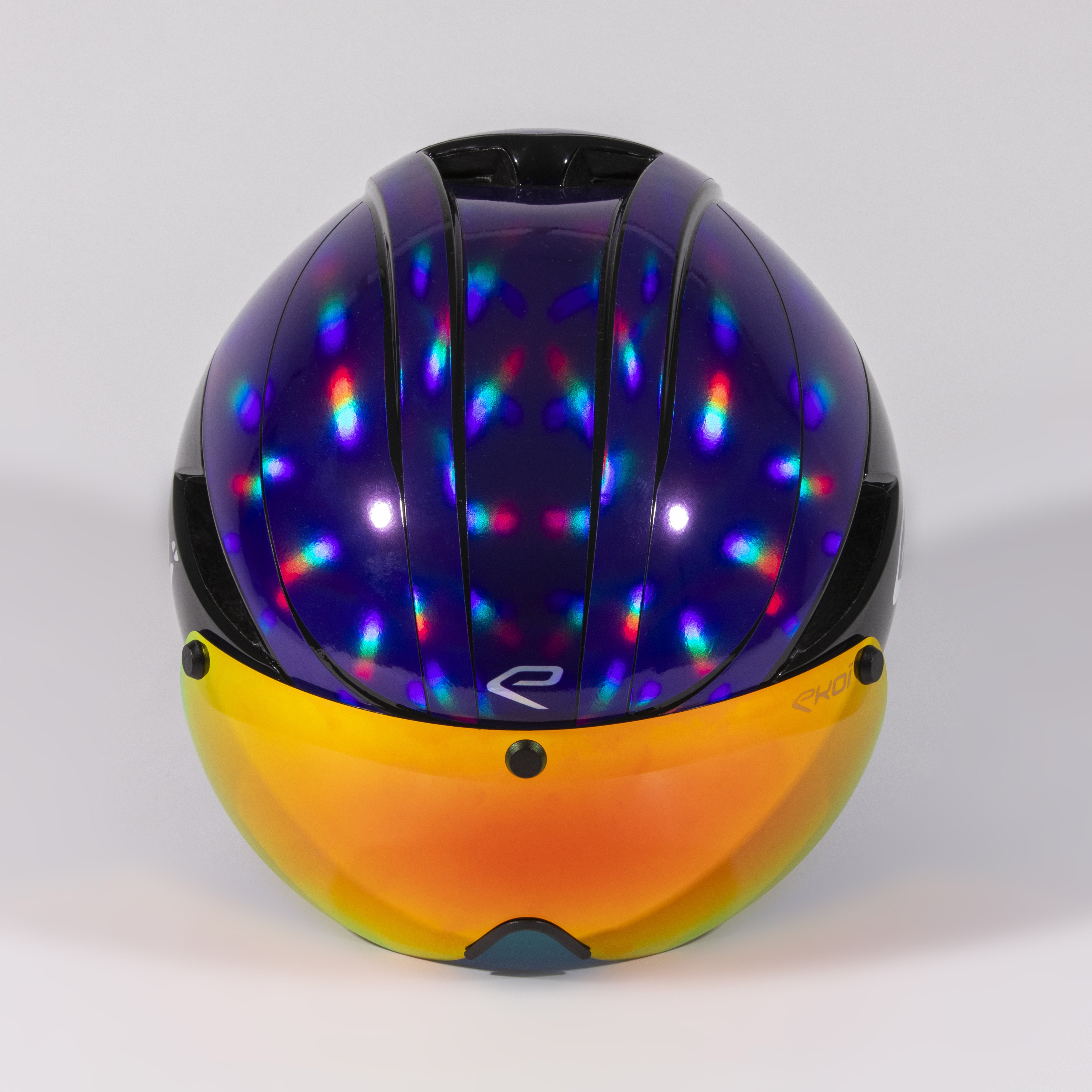 Casque EKOI AERO16 LTD Holographique Violet