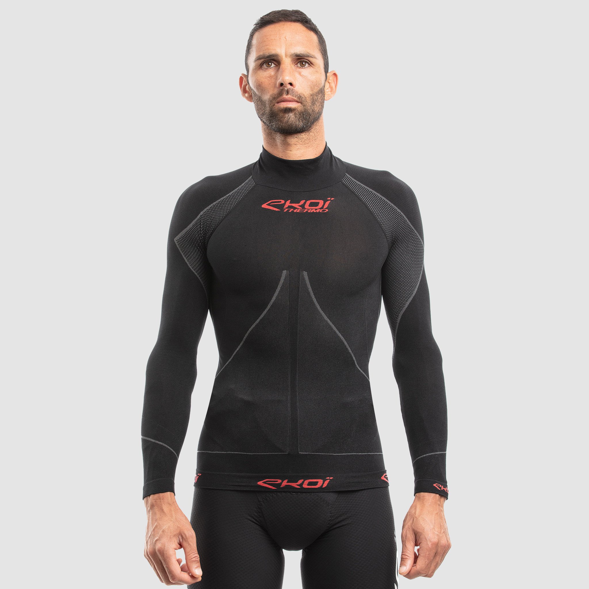 Base Layer EKOI THERMO EVO2021 High Neck Black