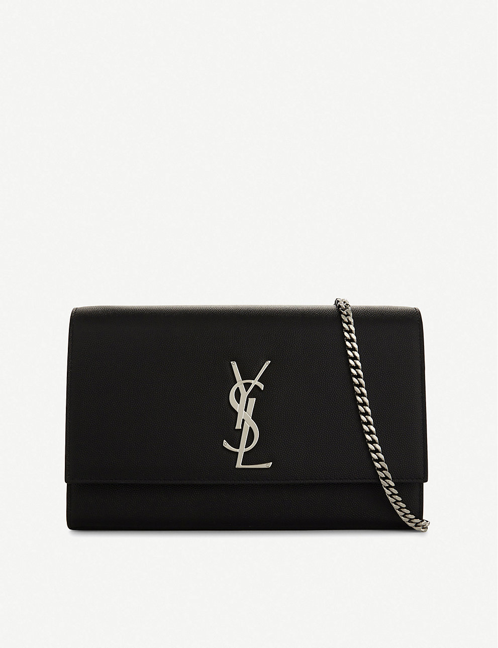 SAINT LAURENT Kate medium leather shoulder bag BLACK