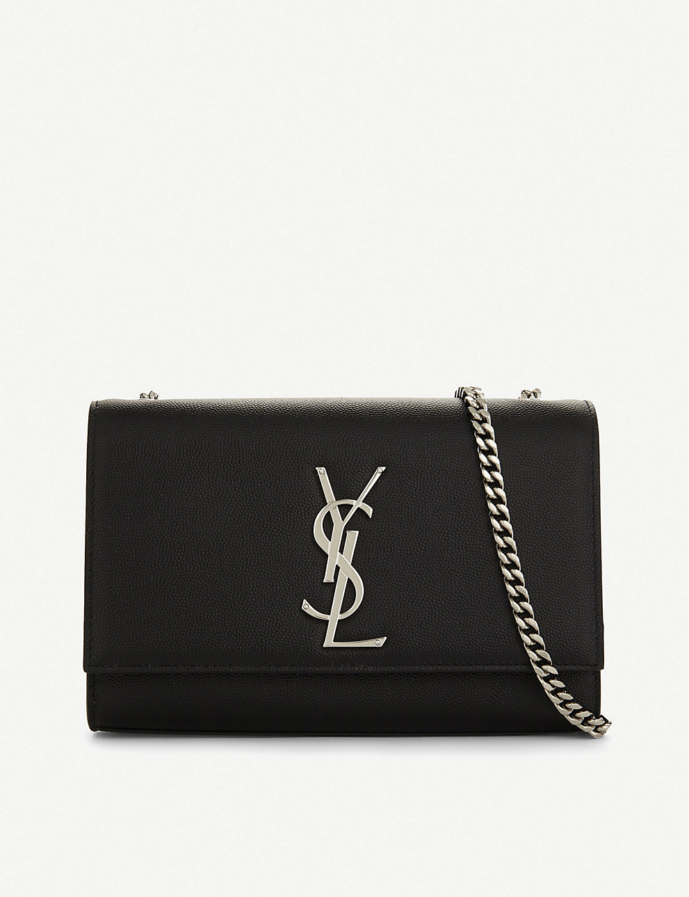 SAINT LAURENT Kate small leather shoulder bag BLACK