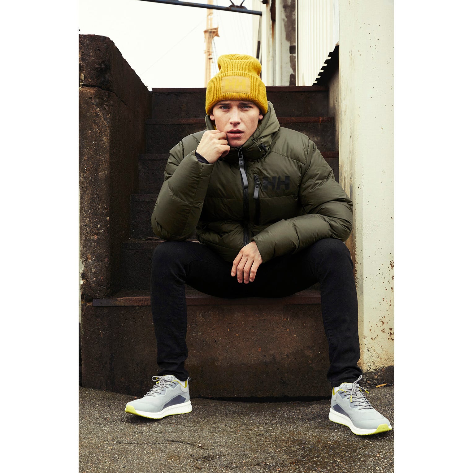 ACTIVE REVERSIBLE JACKET AOP