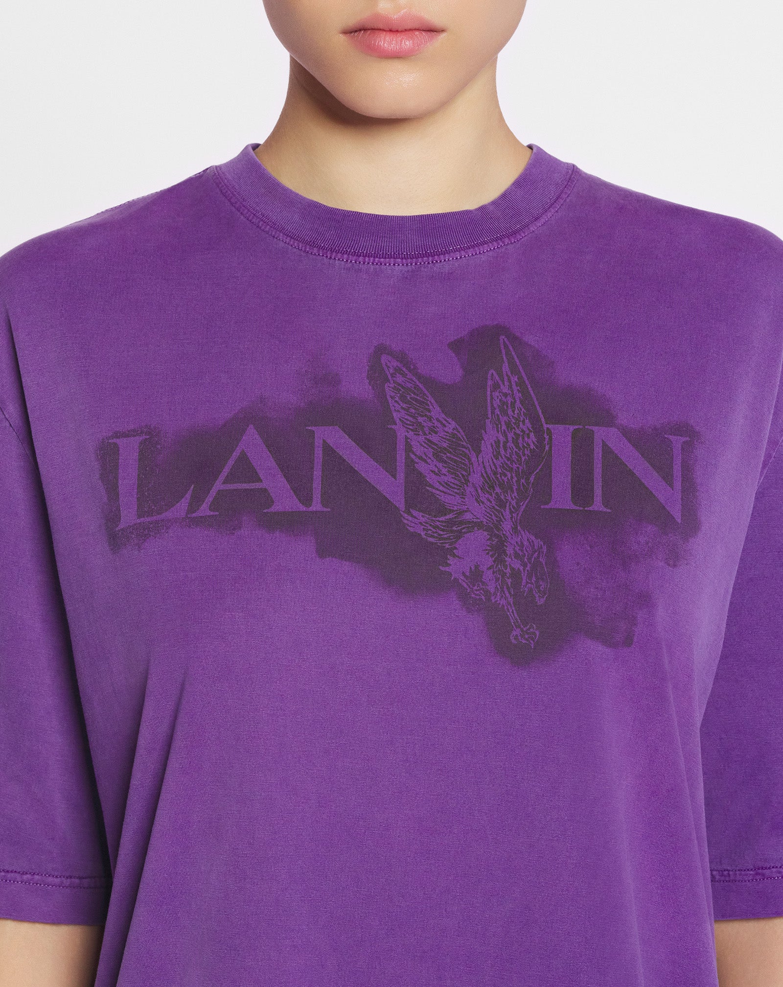 Lanvin x future eagle print t-shirt