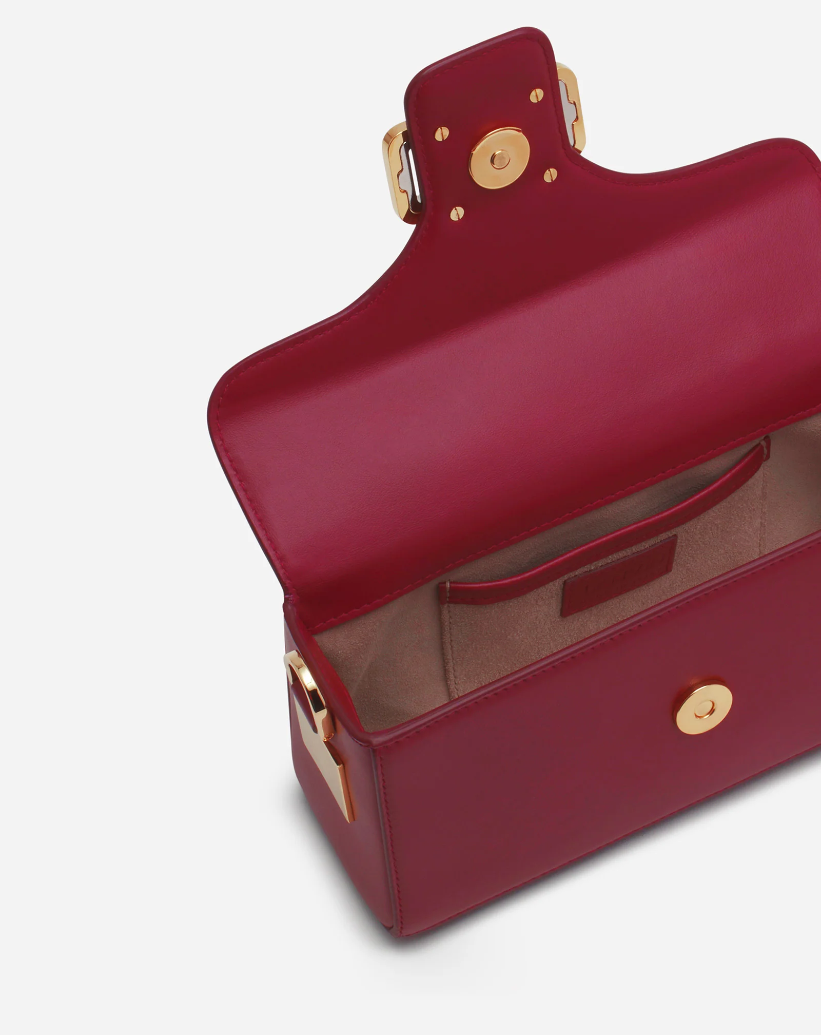 Nano pencil cat leather bag