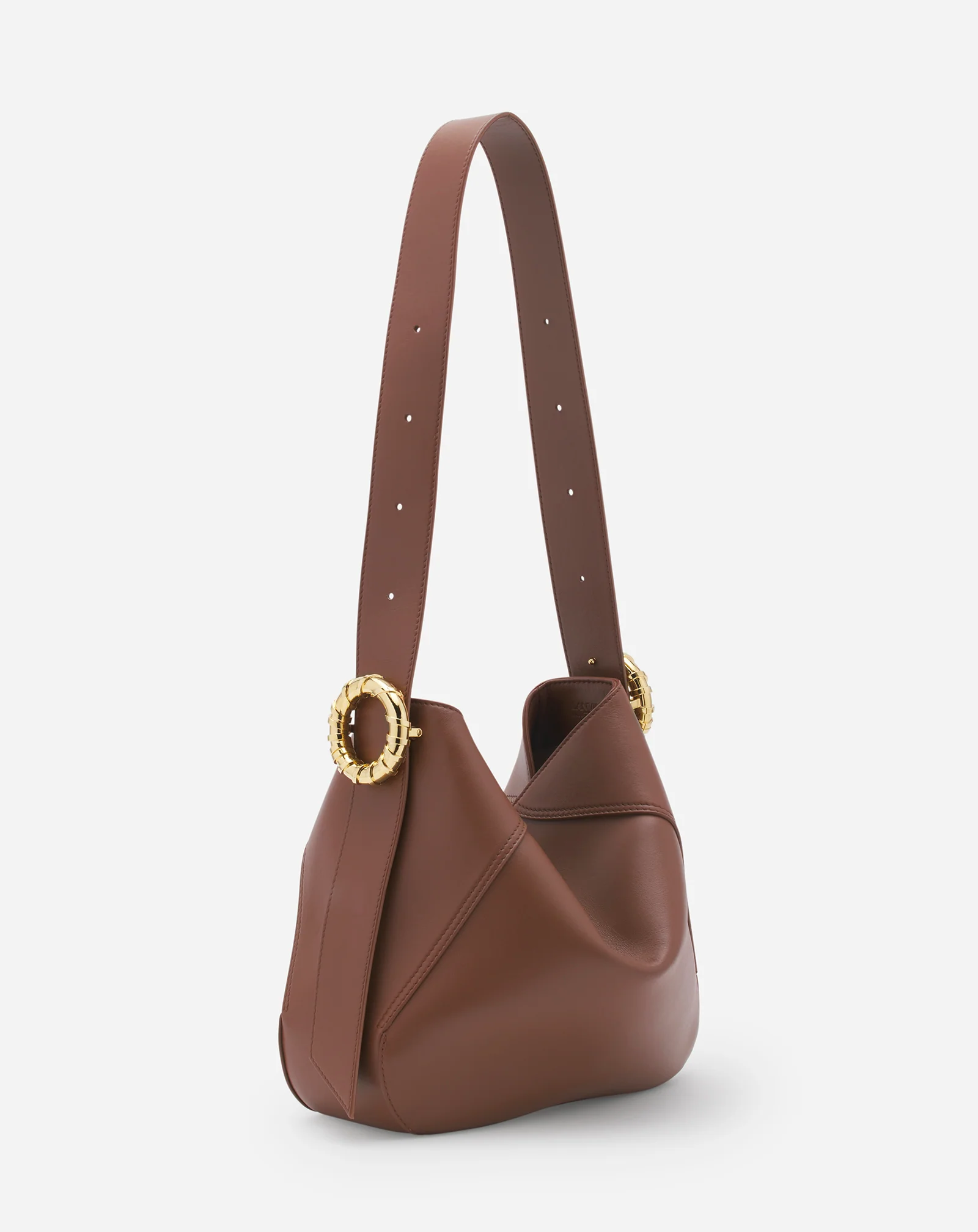 Leather mélodie hobo bag