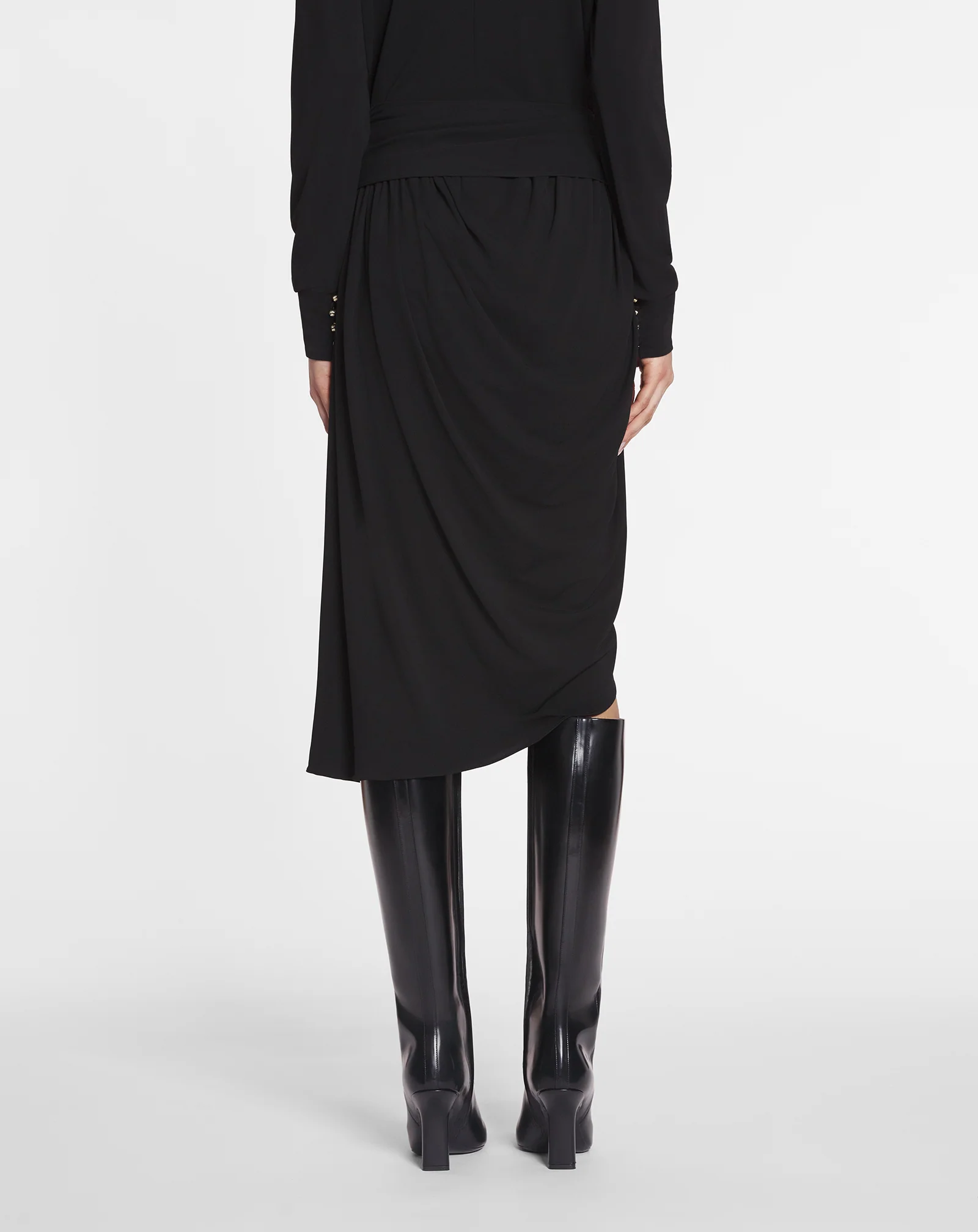 Mélodie wrap skirt