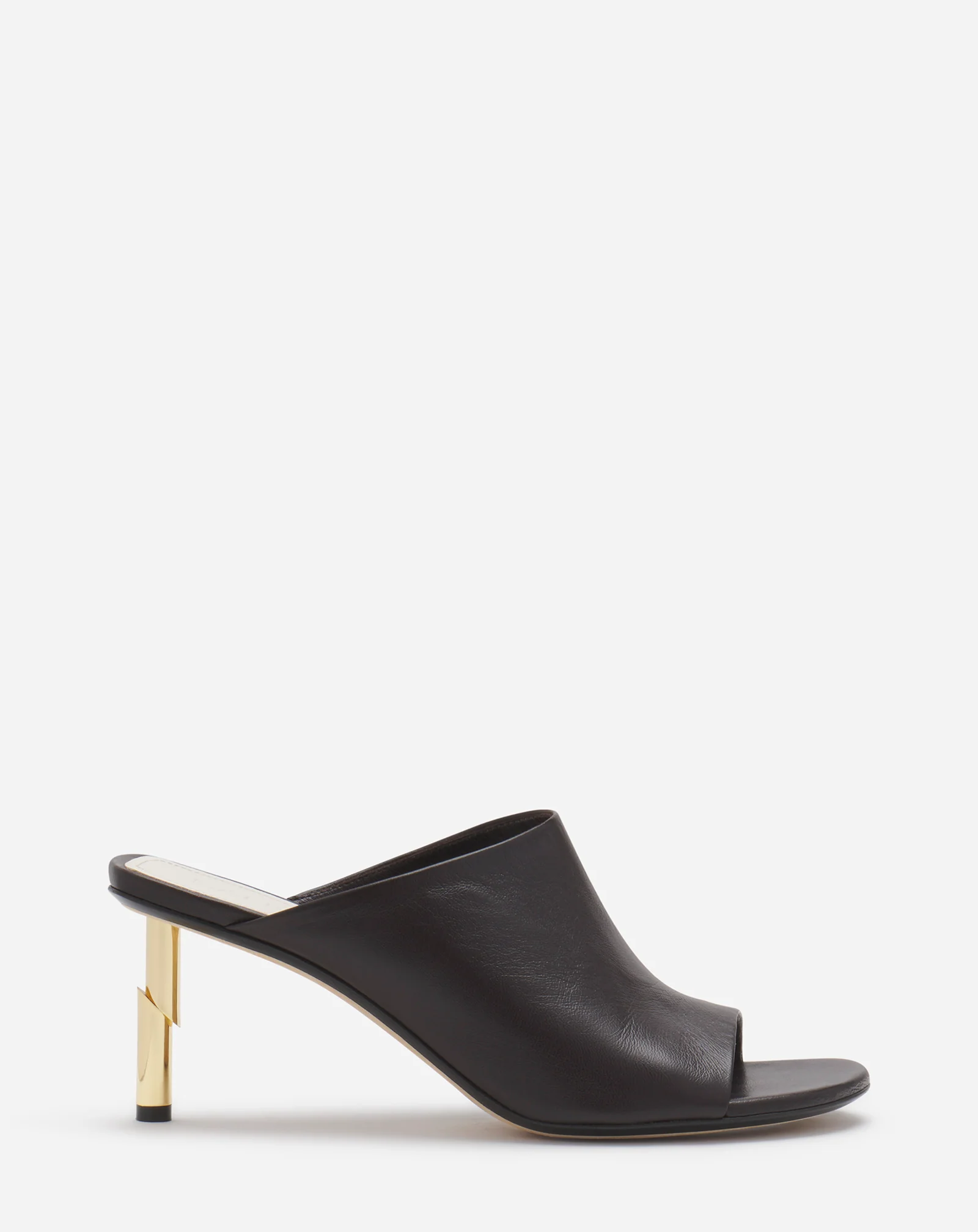 Leather sequence by lanvin mules