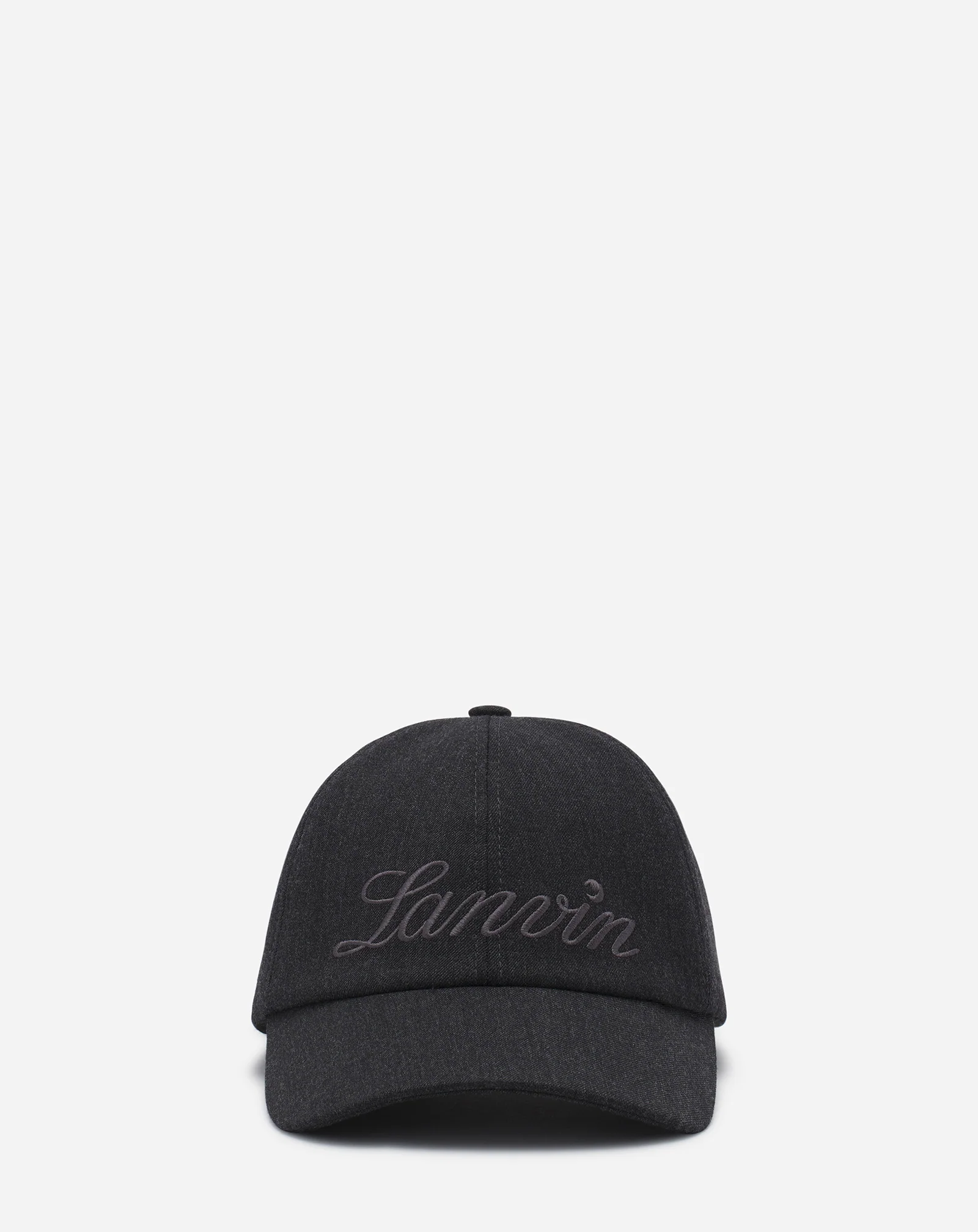 Lanvin script wool cap
