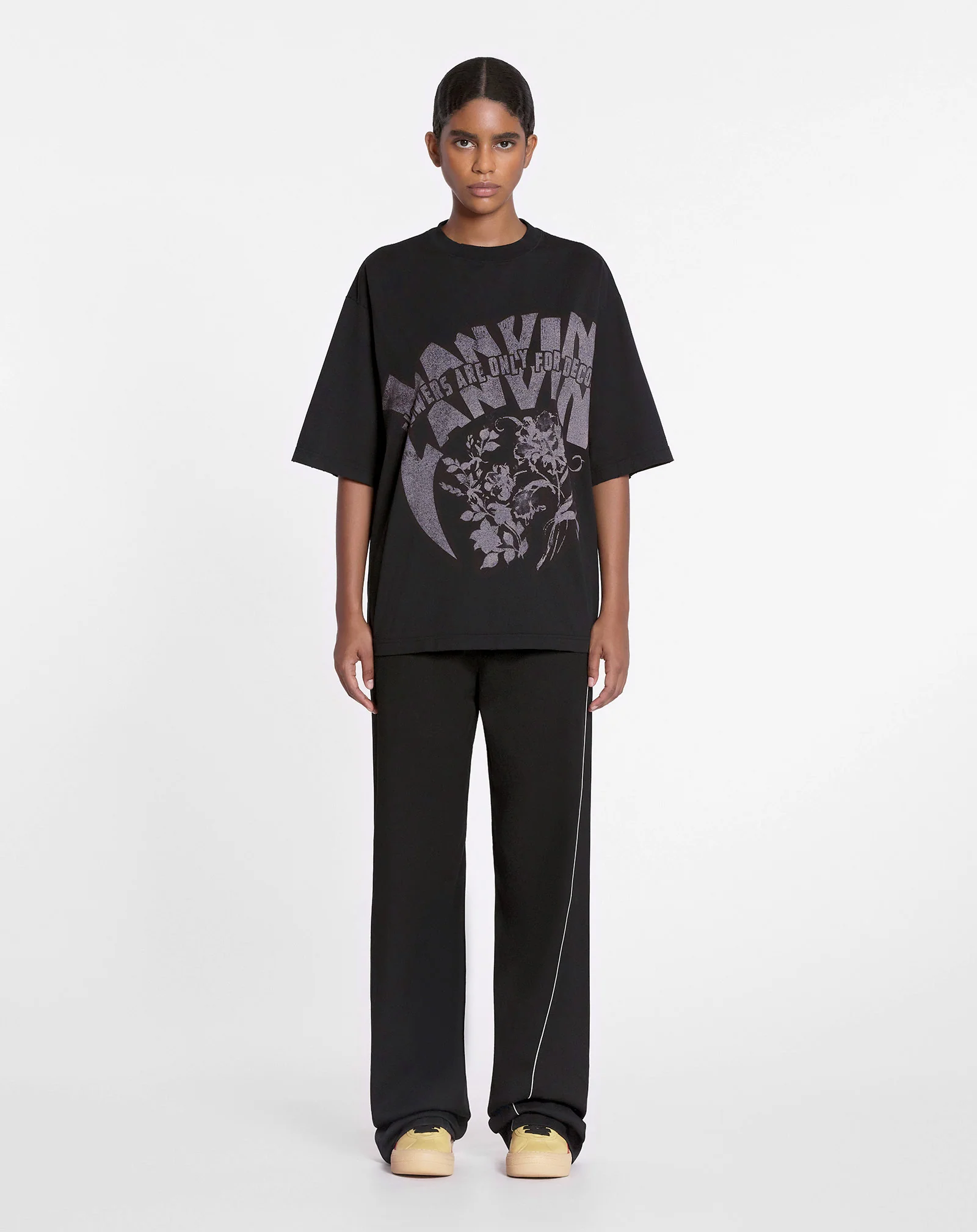 Lanvin x future unisex loose-fit printed t-shirt
