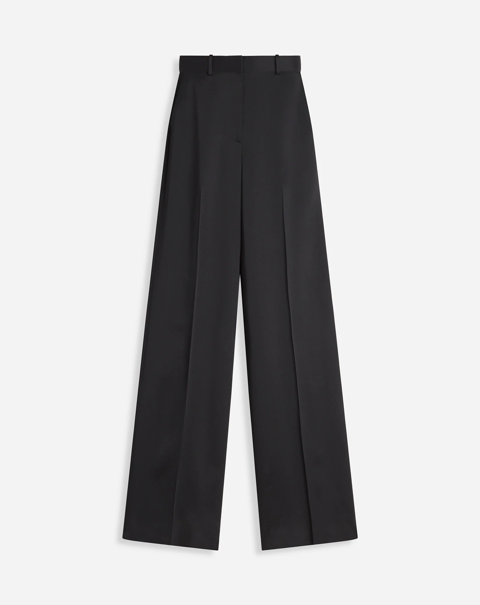 Wide-leg tailored pants