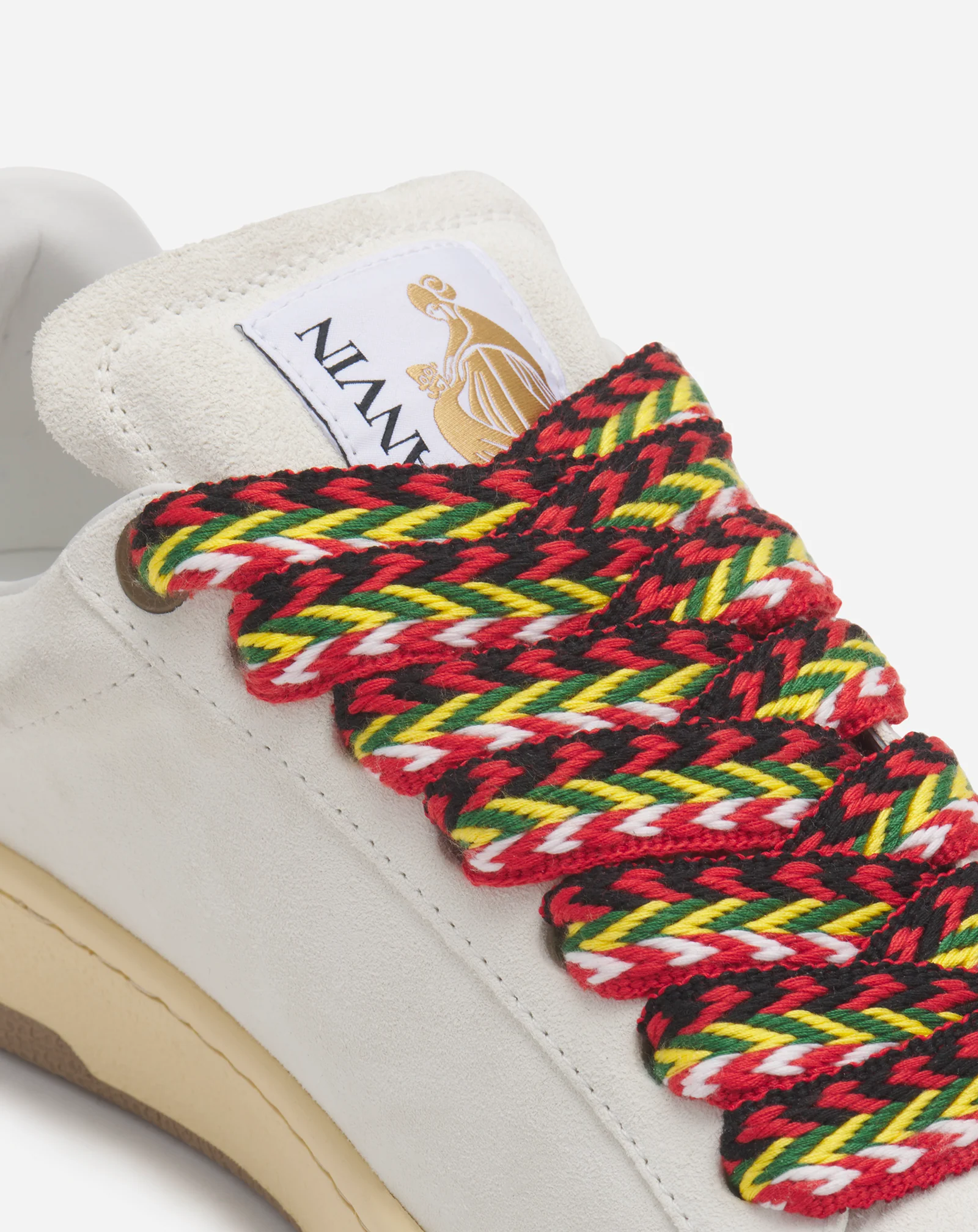 Suede lite curb sneakers