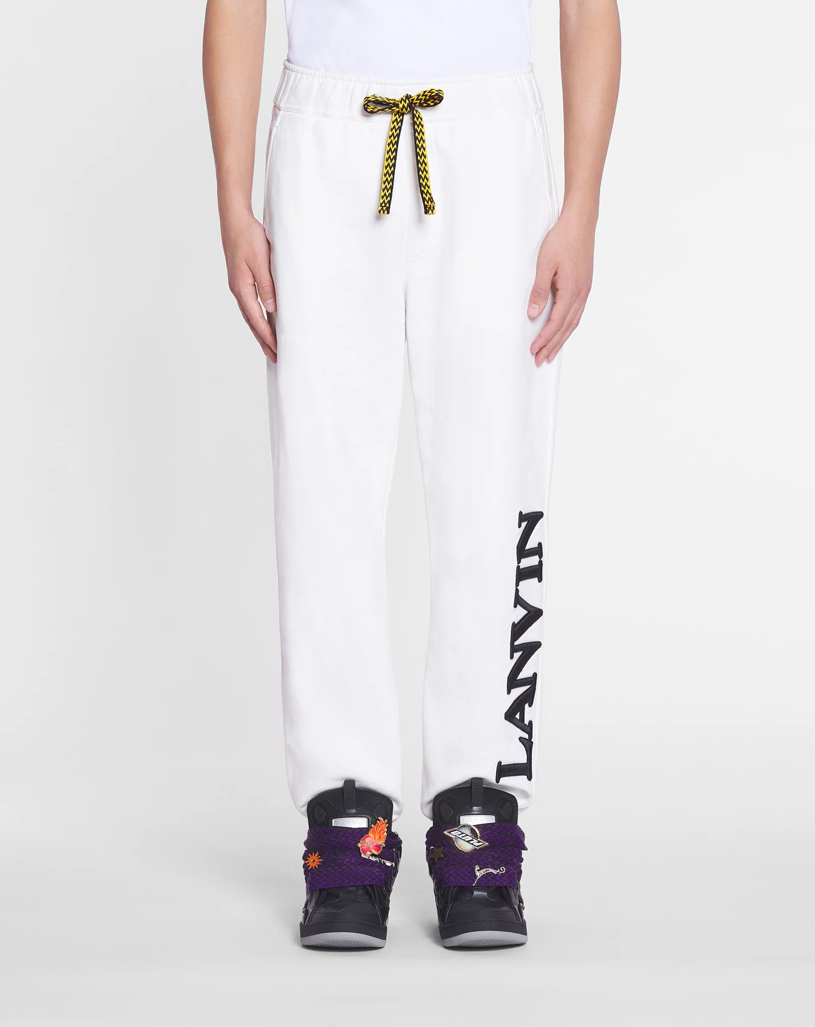 Lanvin x future unisex logo jogging pants