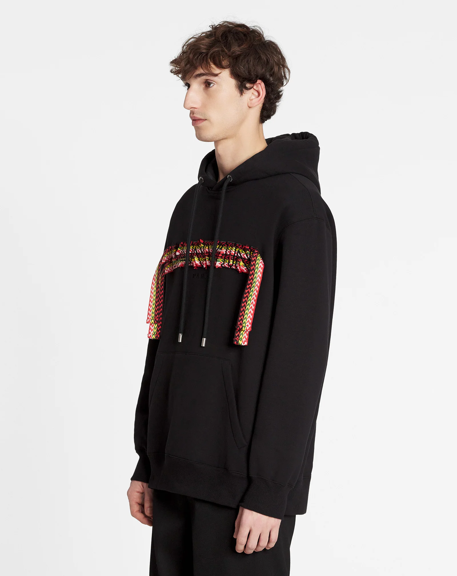 Oversized lanvin curb lace hoodie