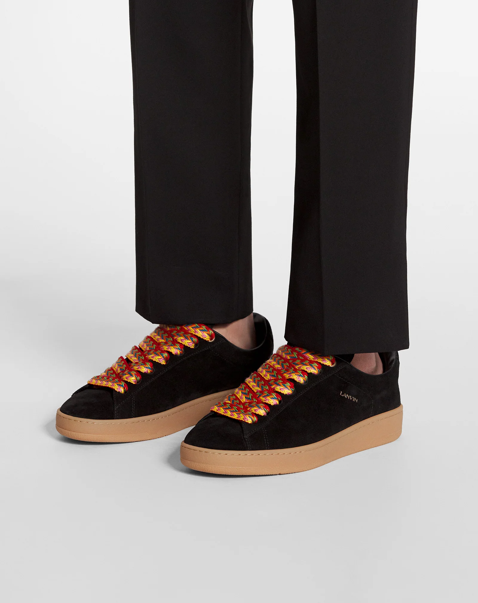 Suede curb lite sneakers