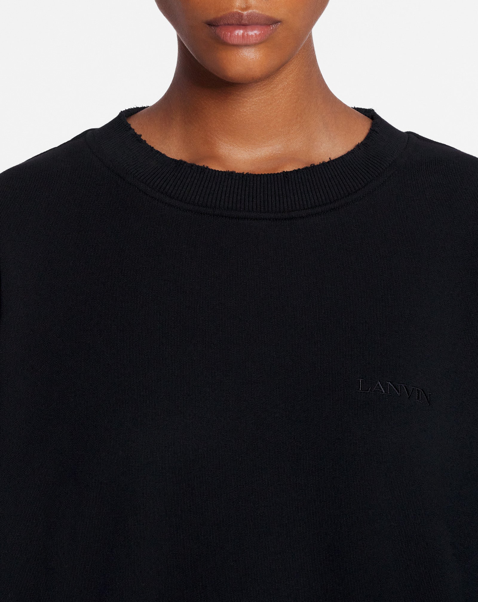 Lanvin x future unisex loose-fit printed sweatshirt