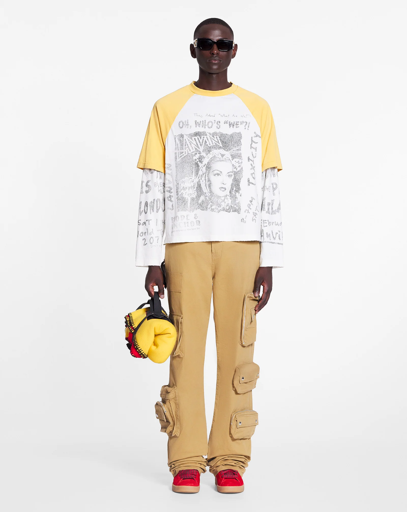 Lanvin x future long-sleeved print t-shirt