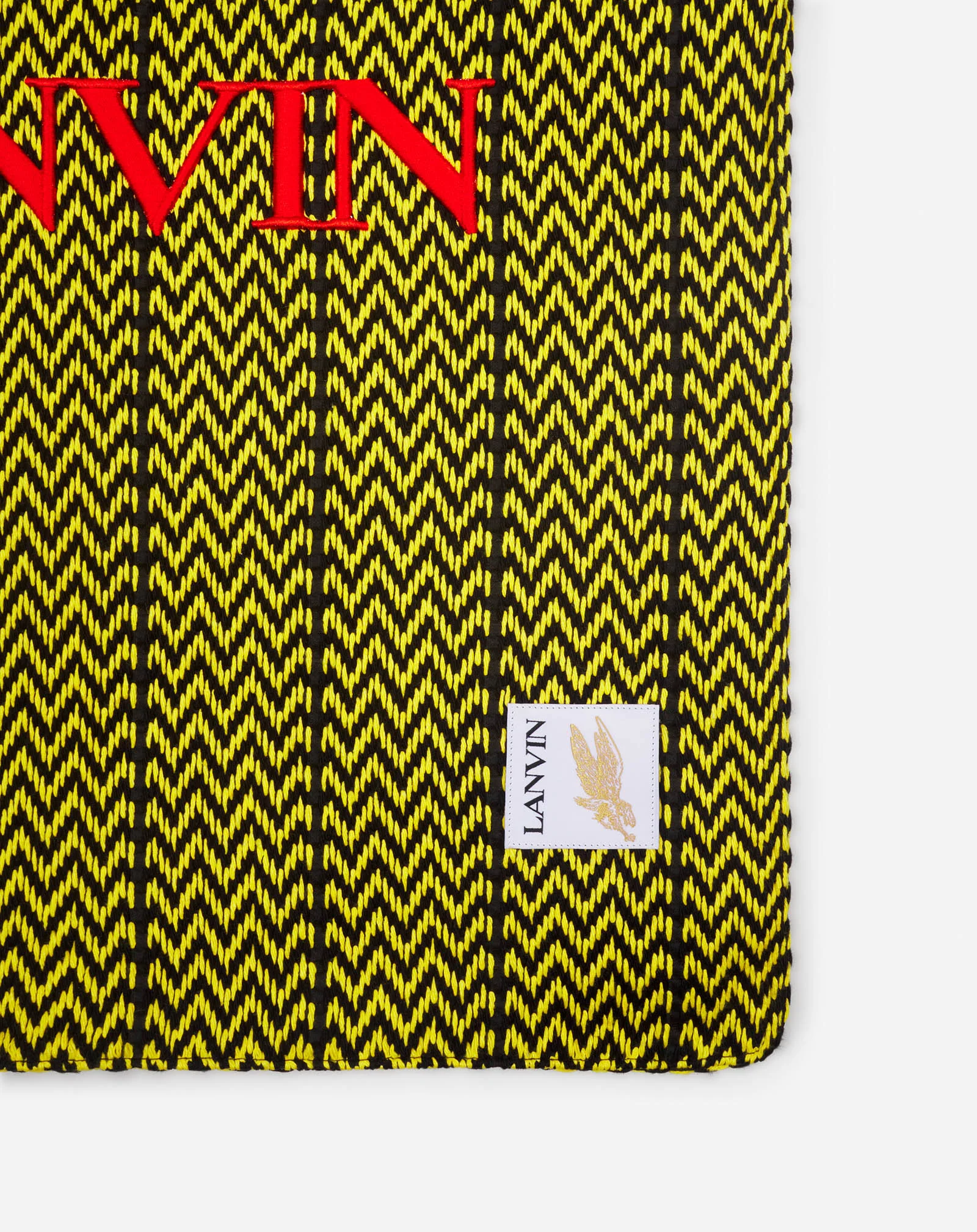 Lanvin x future curb cotton tote bag